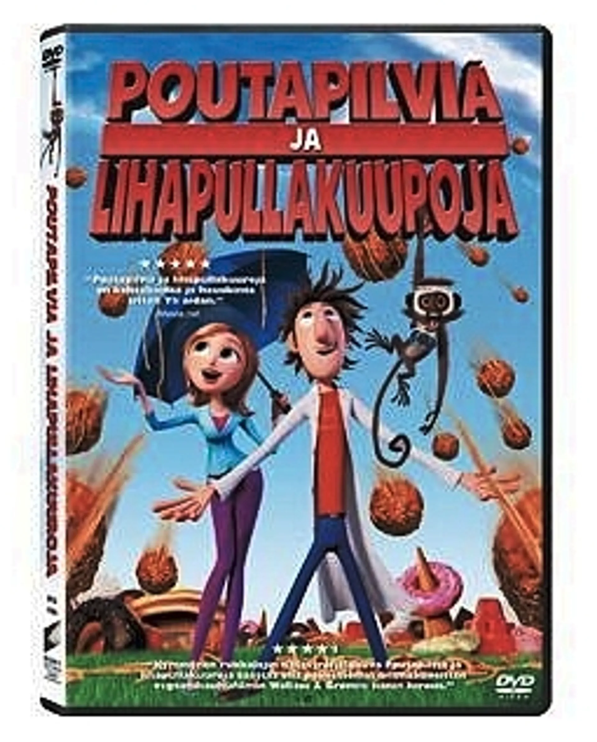 DVD Poutapilviä ja lihapullakuuroja