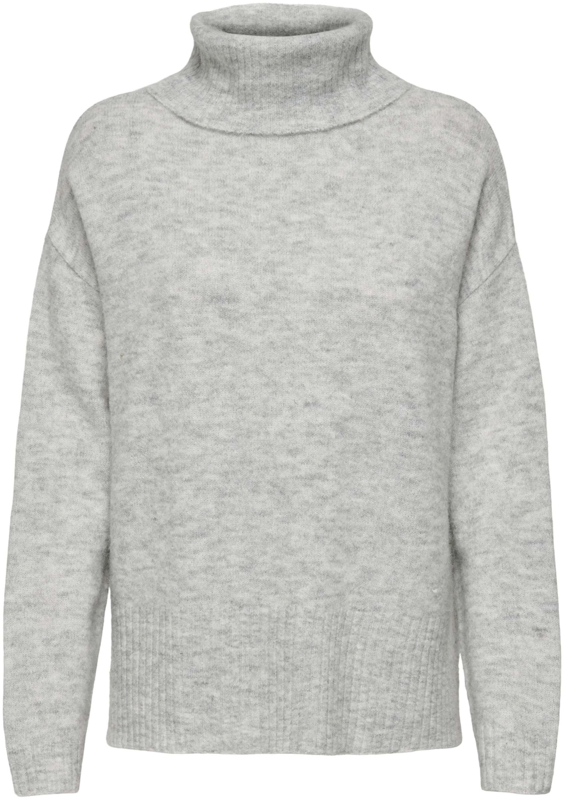 JDY naisten neule Marcy - Light Grey melange - 1