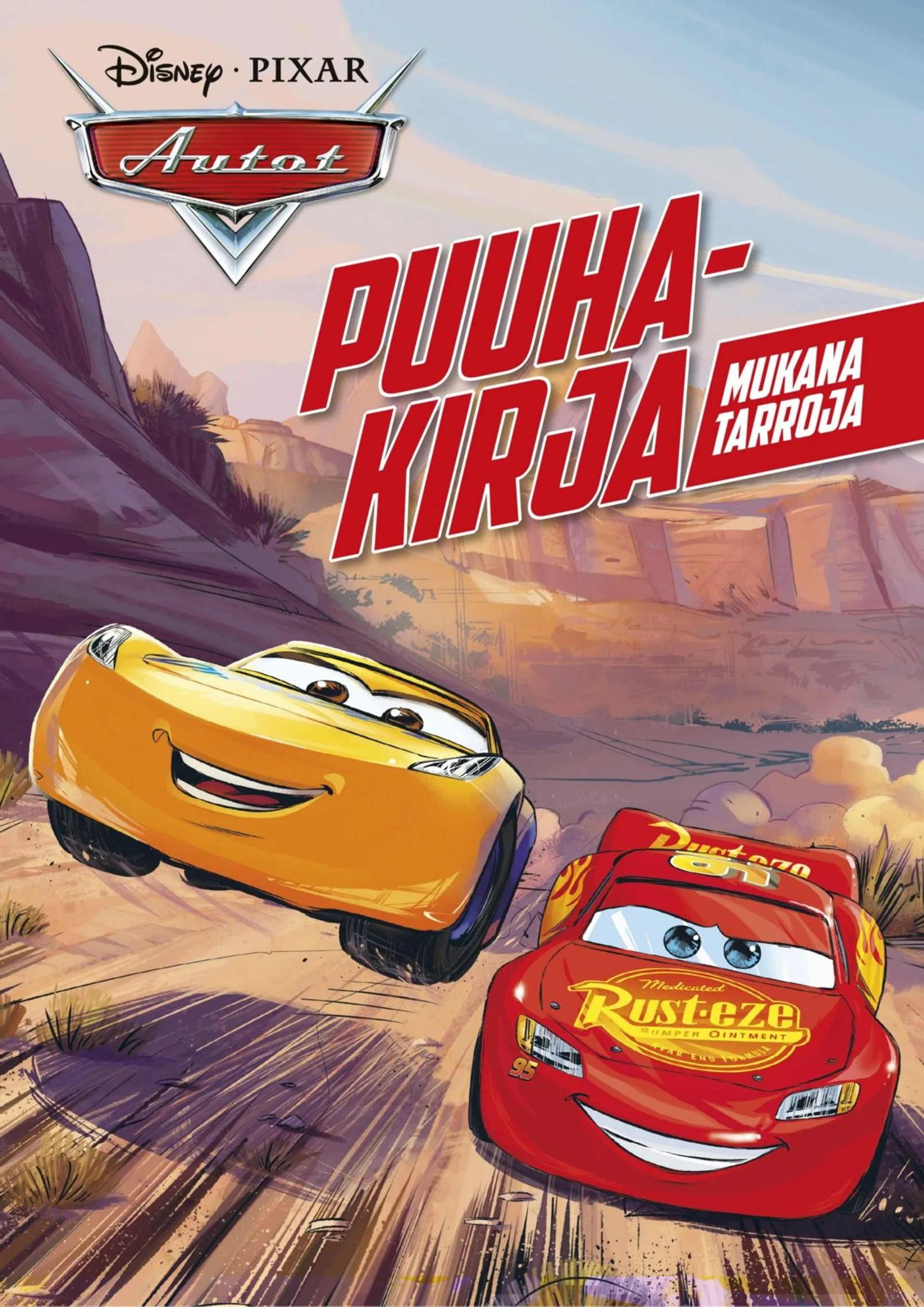 Disney Autot Puuhakirja