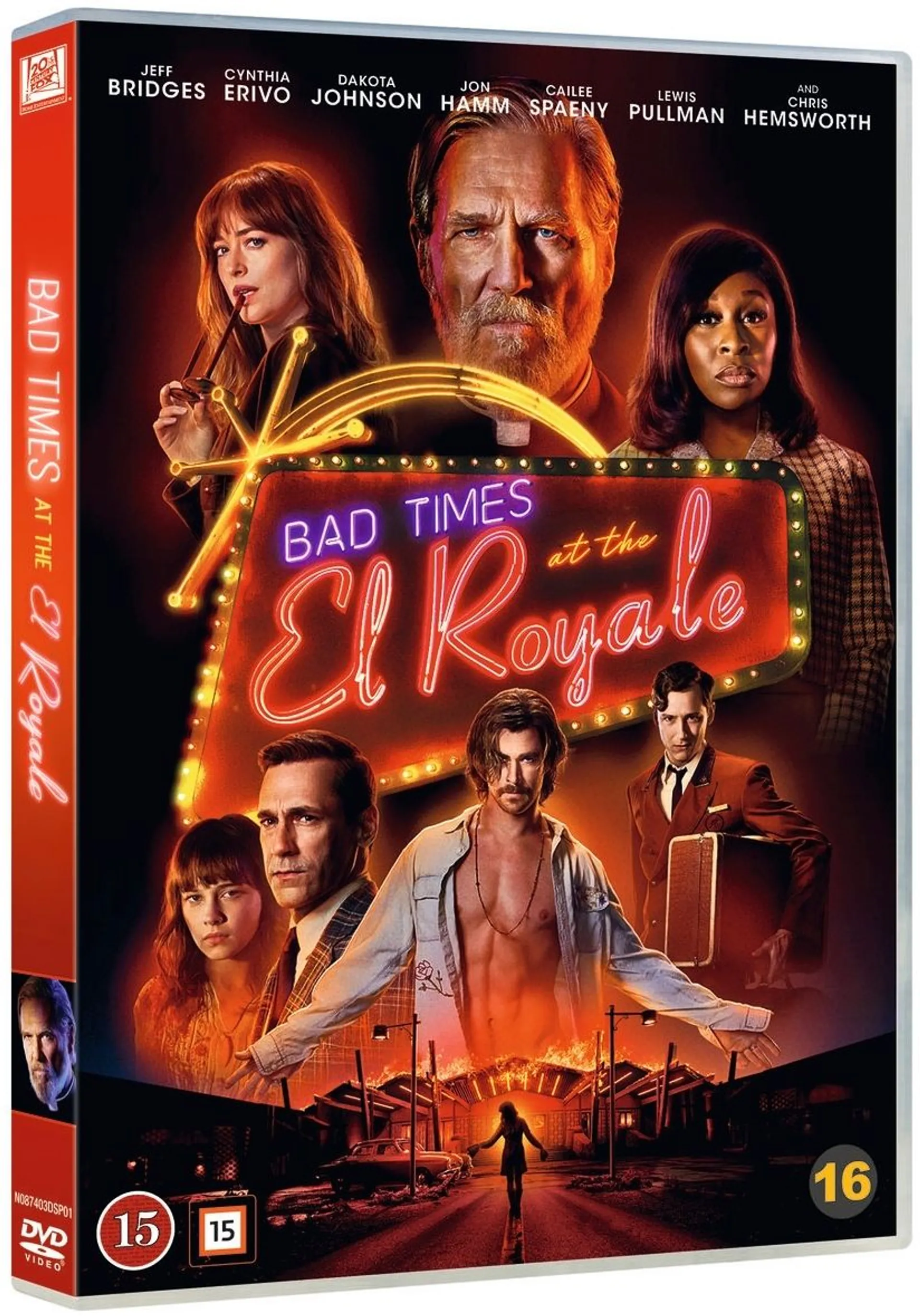 Bad Times At The El Royale DVD