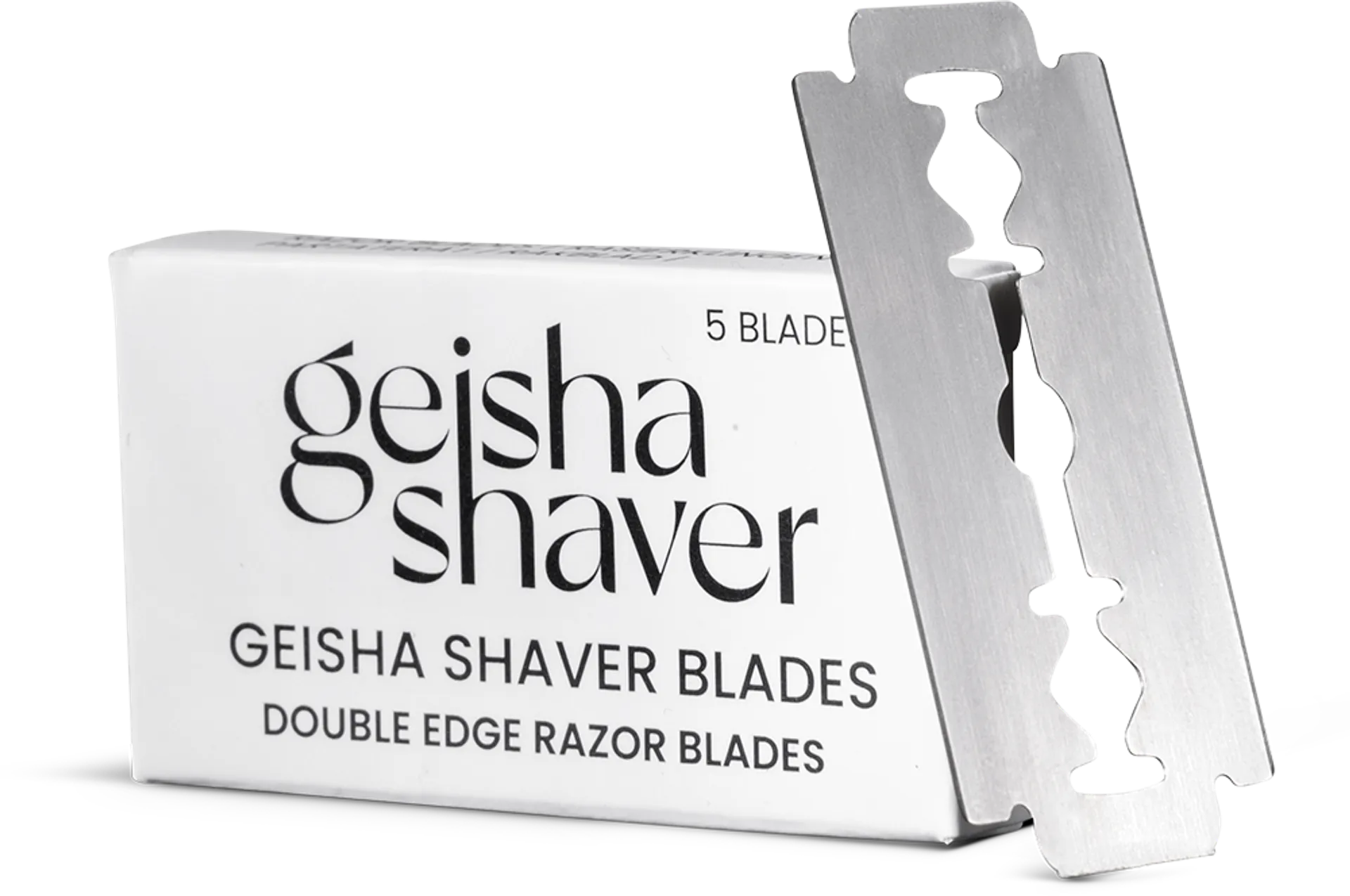 Geisha Shaver vaihtoterät 5 kpl - 1