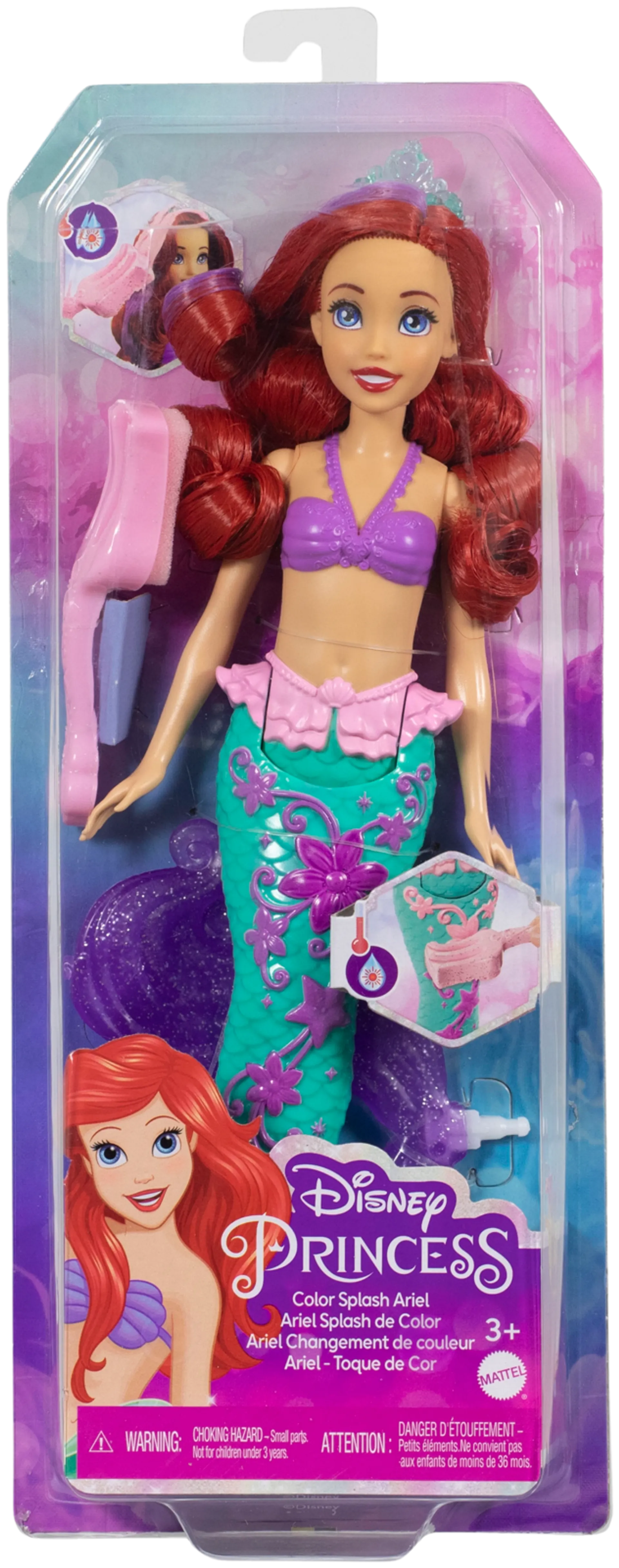 Disney Princess Hyper Hair Feature Ariel - 2