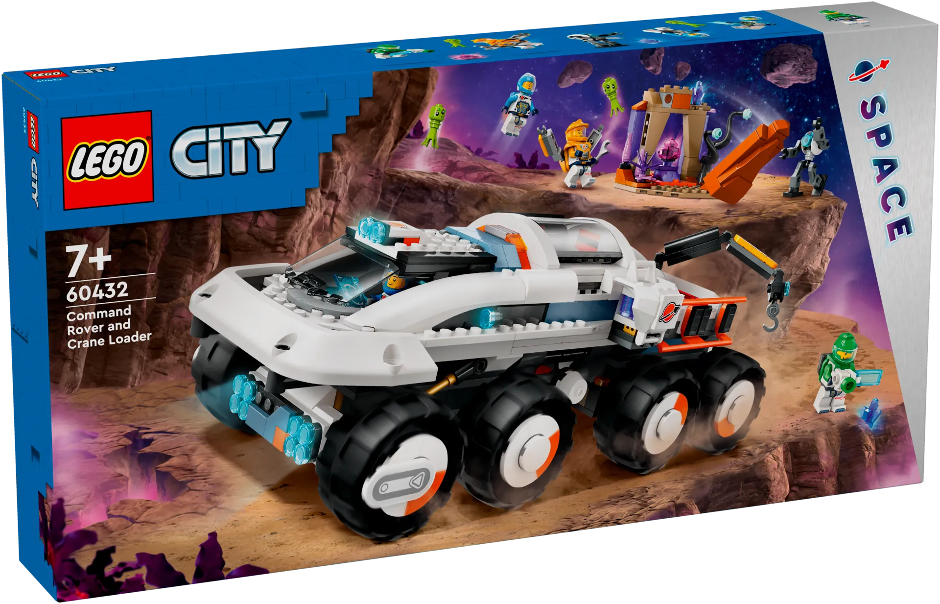 LEGO City Space 60432 Johtoyksikön kulkija ja nosturivarsi - 2