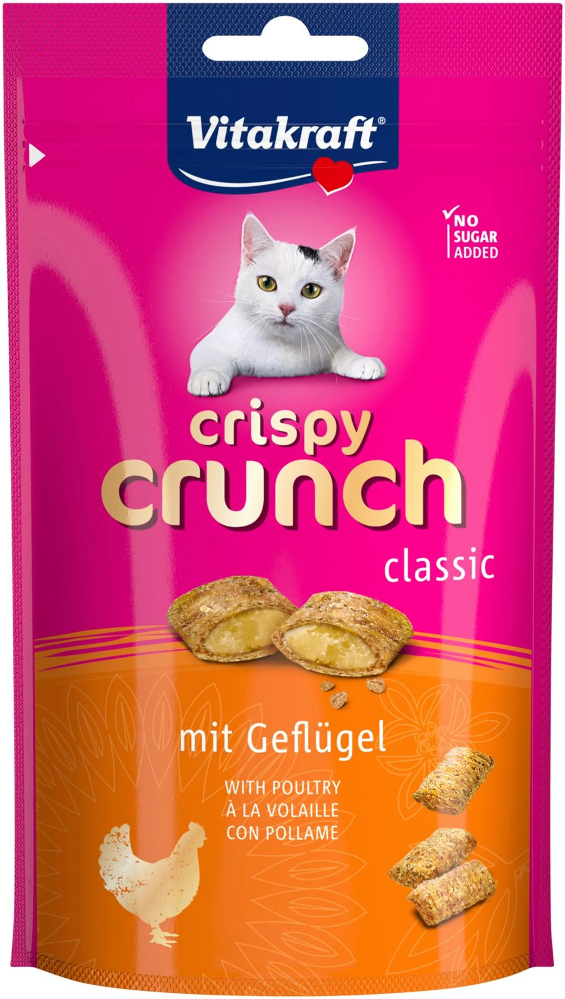 Vitakraft Crispy Crunch Siipikarja Kissanherkku 60g