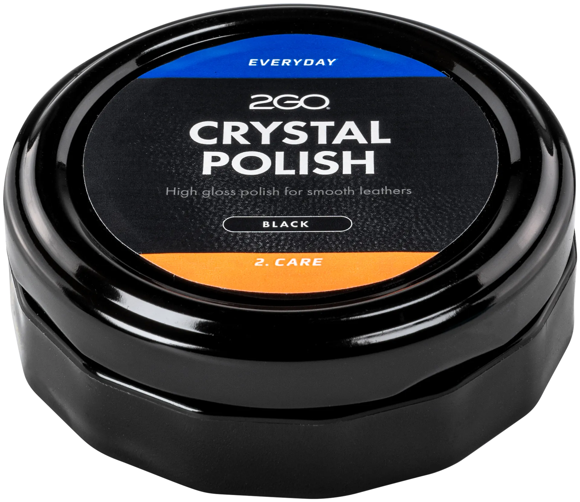 2GO Crystal Polish 50 ml musta