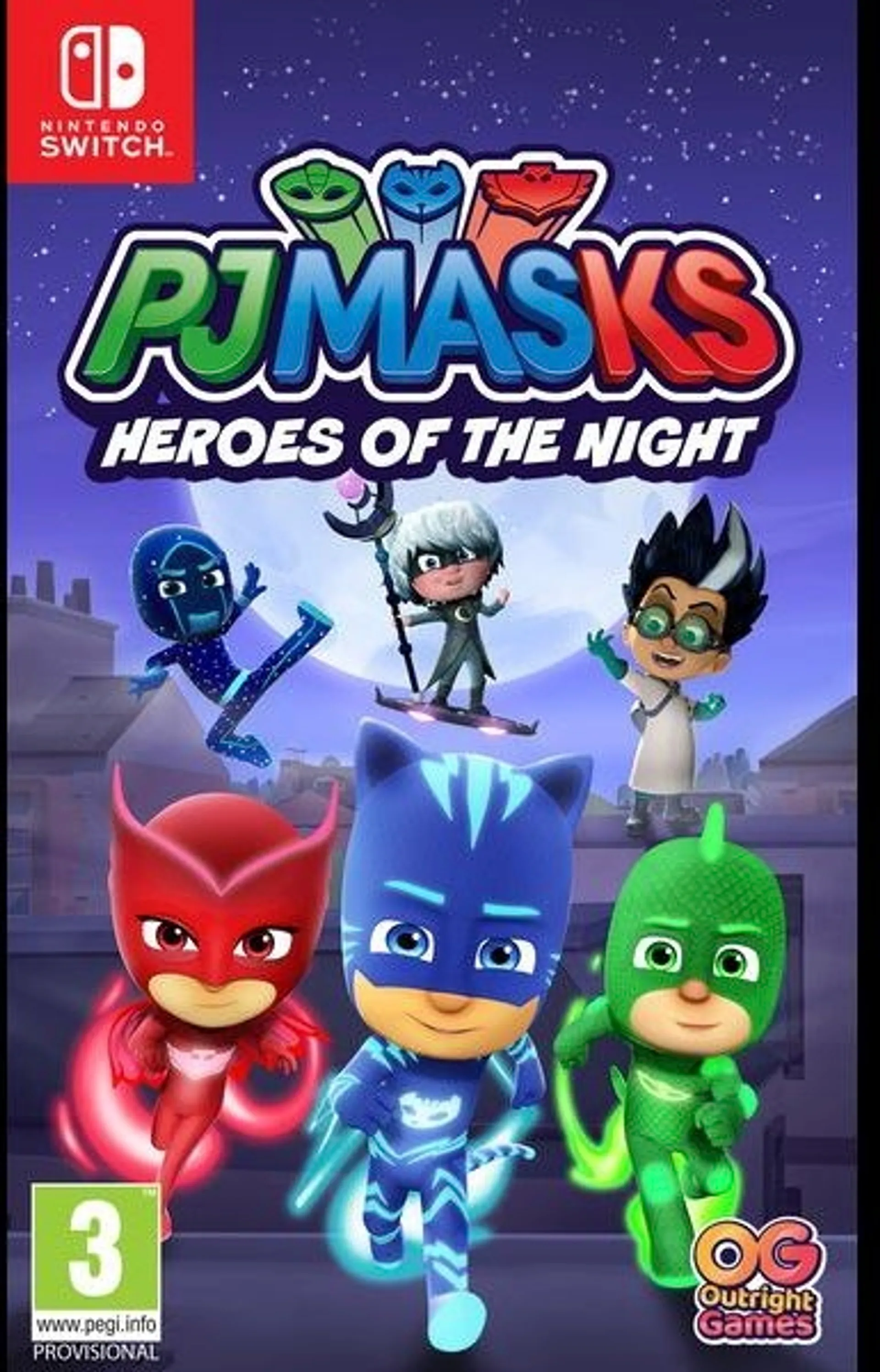Nintendo Switch Pyjamasankarit - PJ Masks: Heroes of the Night