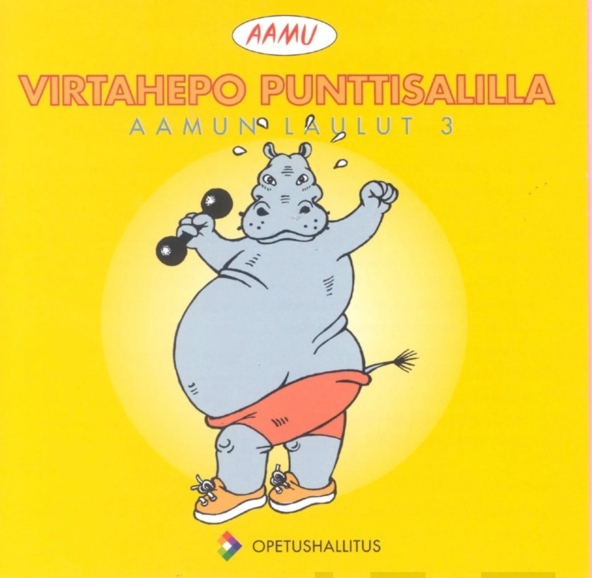 Aamun laulut - Virtahepo punttisalilla -cd-levy