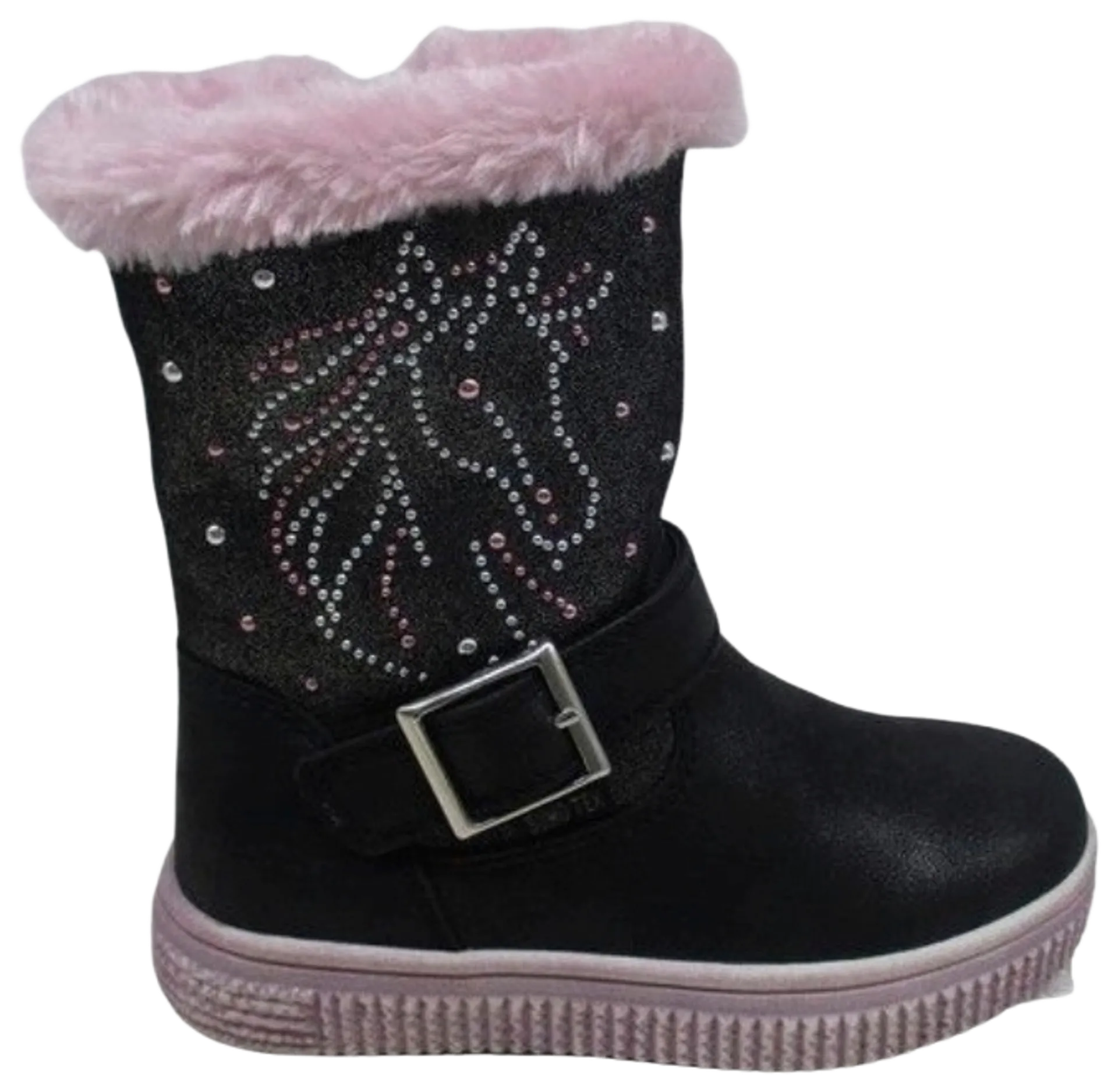 Ciraf lasten talvisaappaat Winter Horse 2 - BLACK