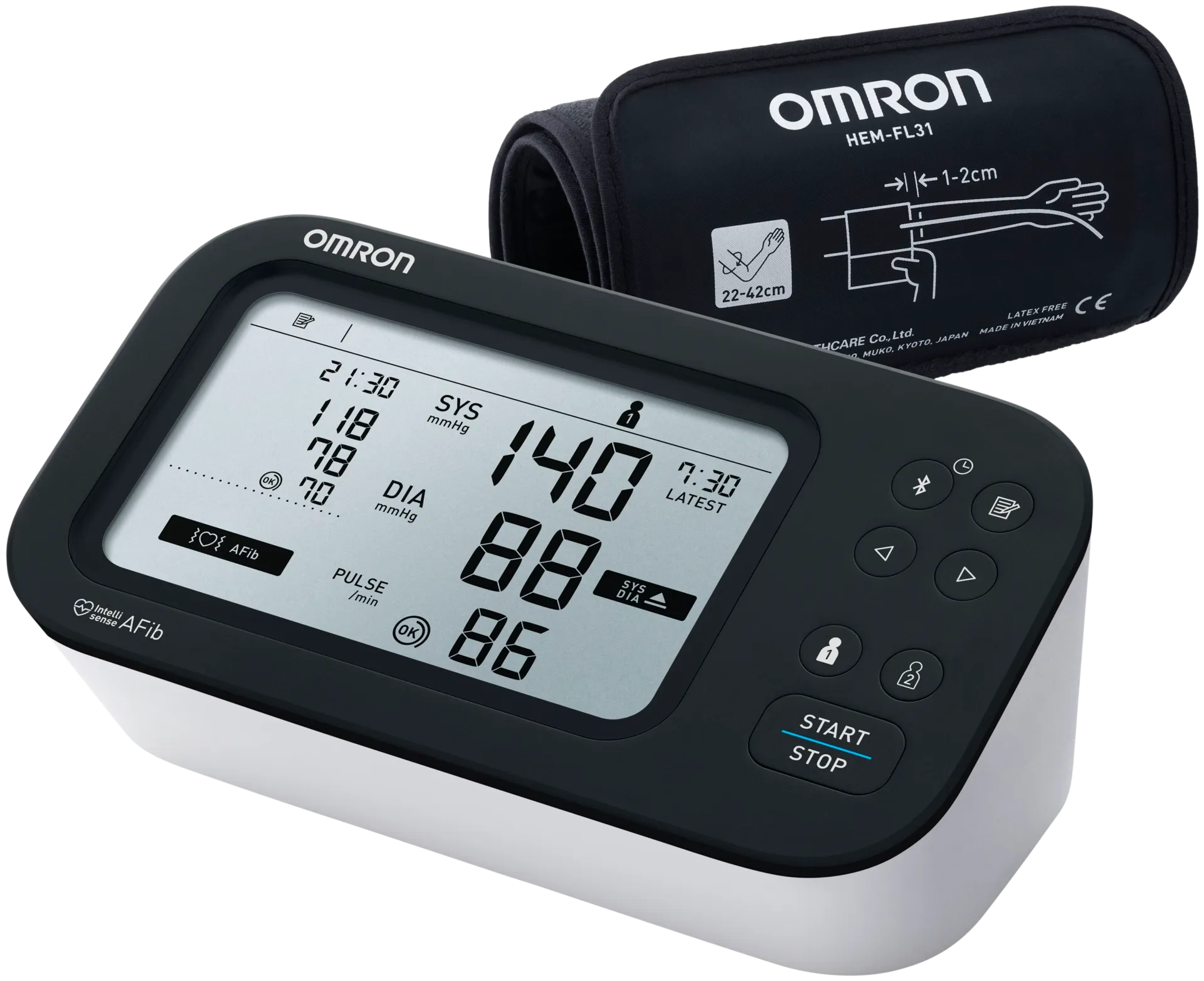 Omron M7 Intelli IT Afib verenpainemittari - 1