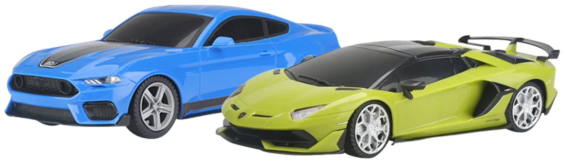 Koolspeed Lamborghini/Ford Mustang Rc Asst. 1:24 - 1