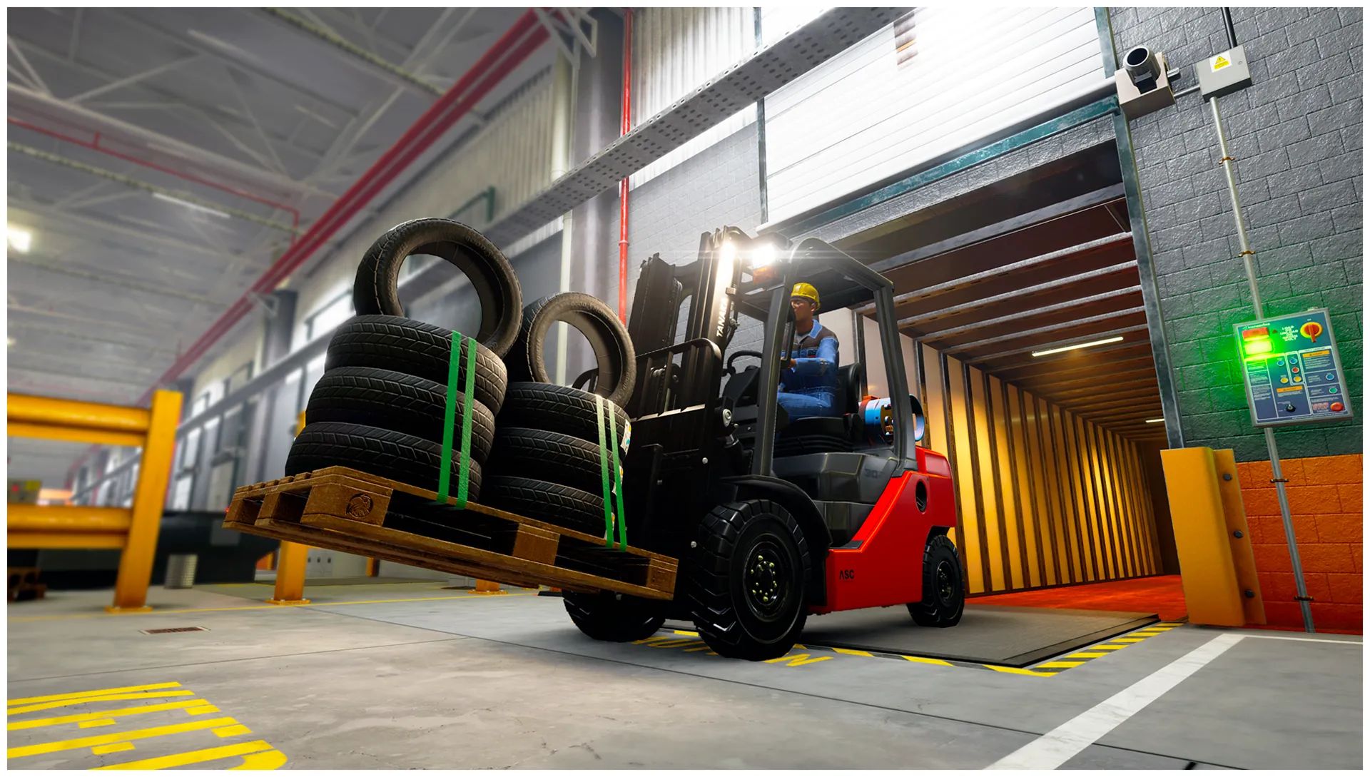 PS5 Forklift simulator - 3