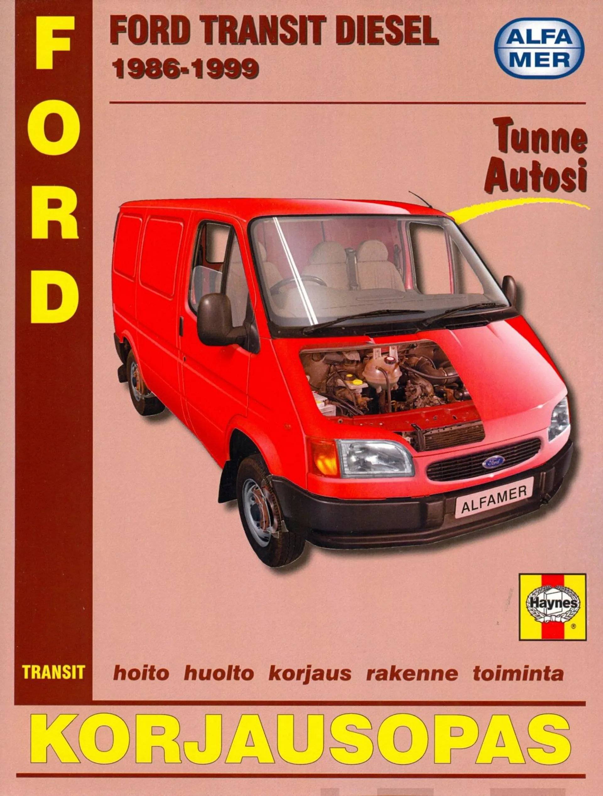 Mauno, Ford Transit diesel 1986-1999 - Korjausopas