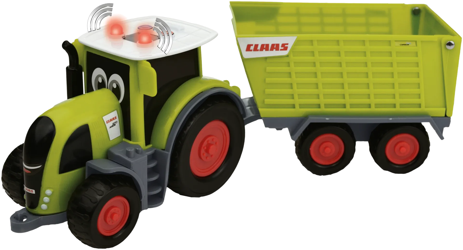 Claas traktori ja peräkärry Axion 870 + Cargos 750 - 1