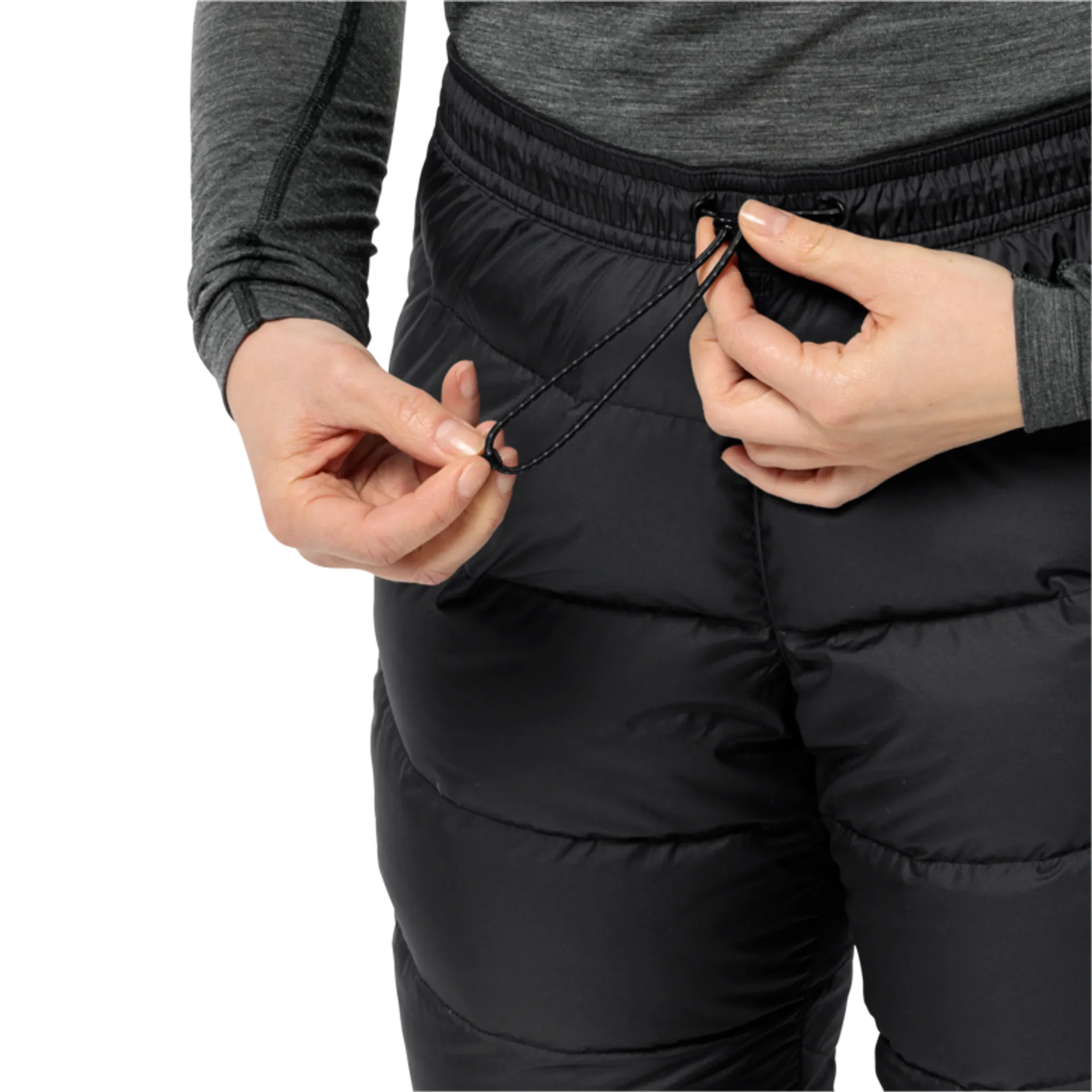 Jack Wolfskin naisten untuvahousut Atmosphere pants w 1501303 - BLACK - 5