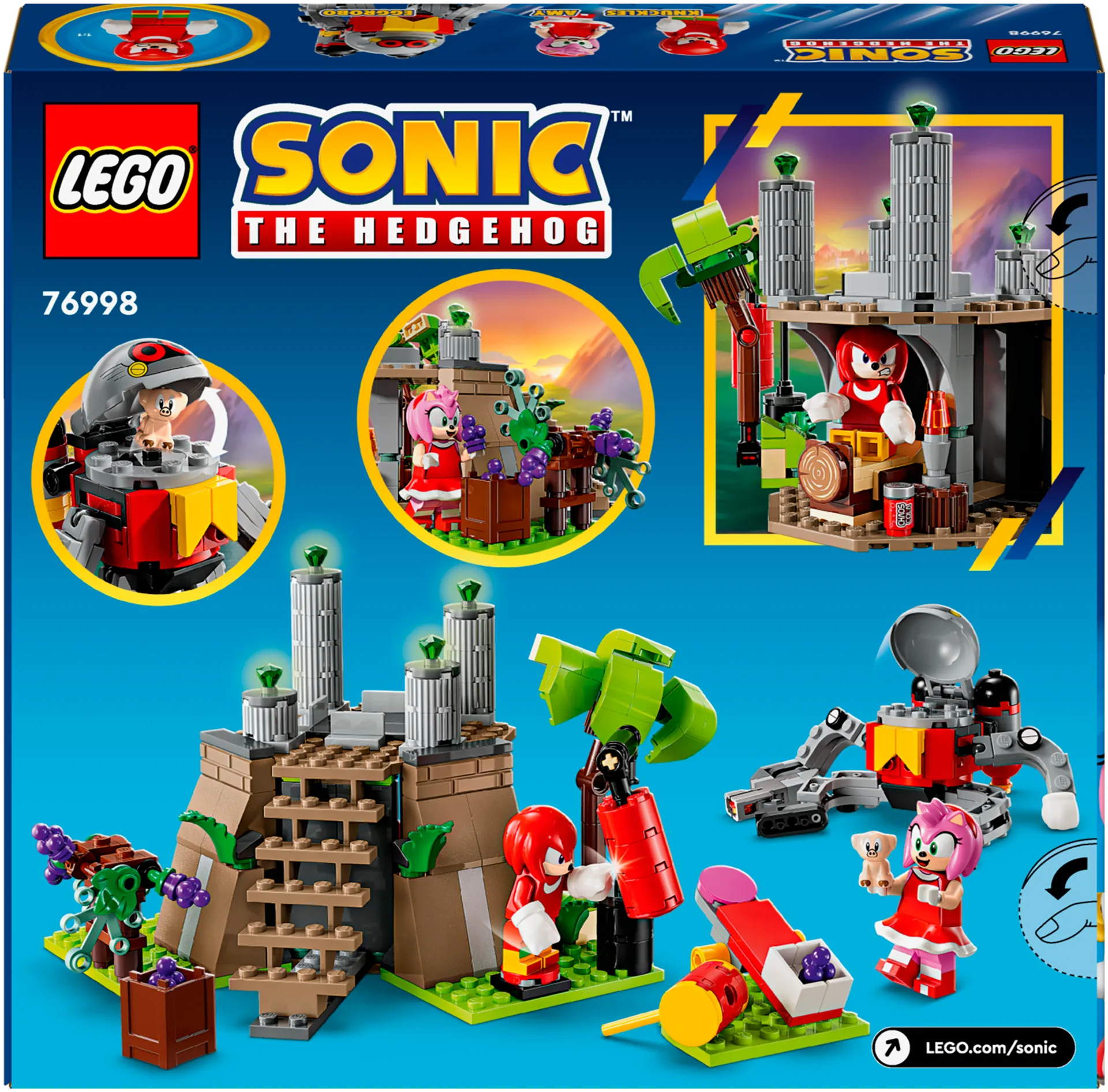 LEGO® Sonic the Hedgehog™ 76998 - Knuckles ja Master Emeraldin alttari - 3