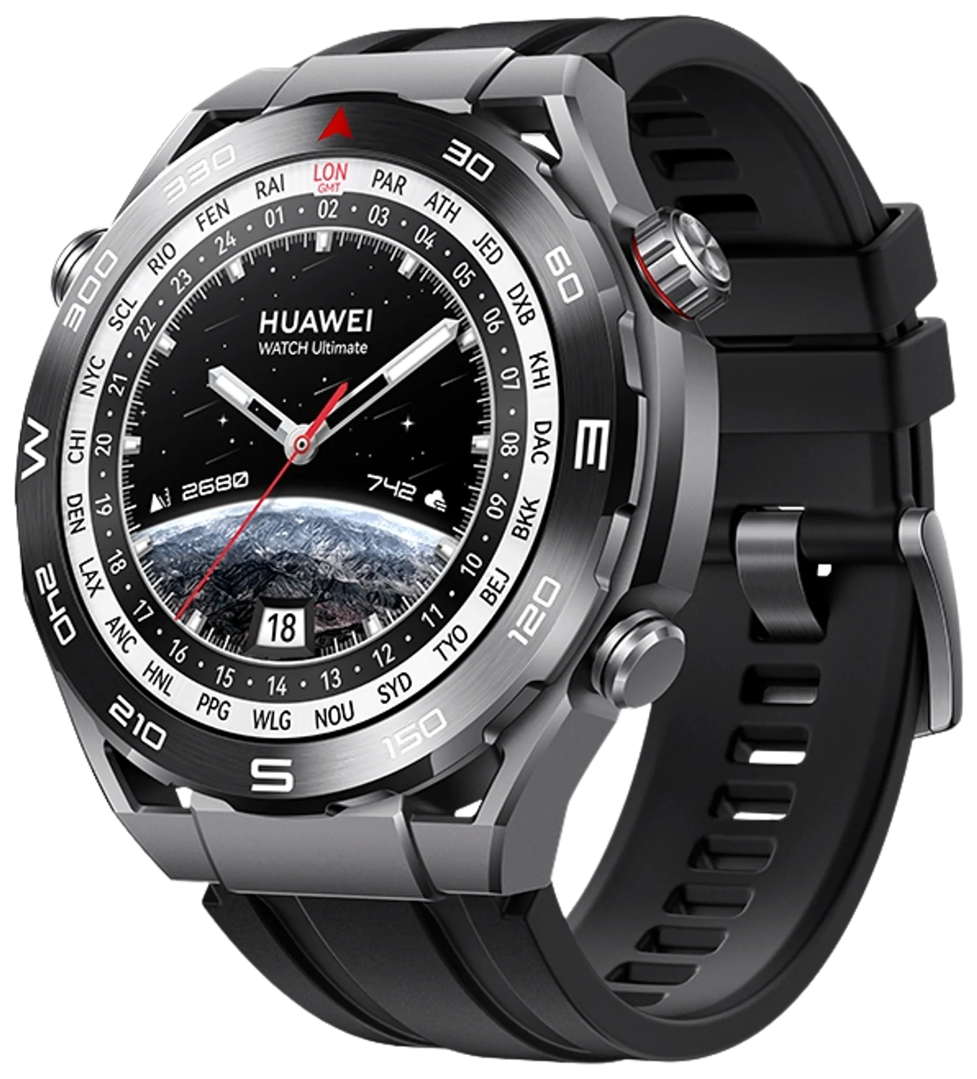 Huawei Watch Ultimate älykello musta - 2
