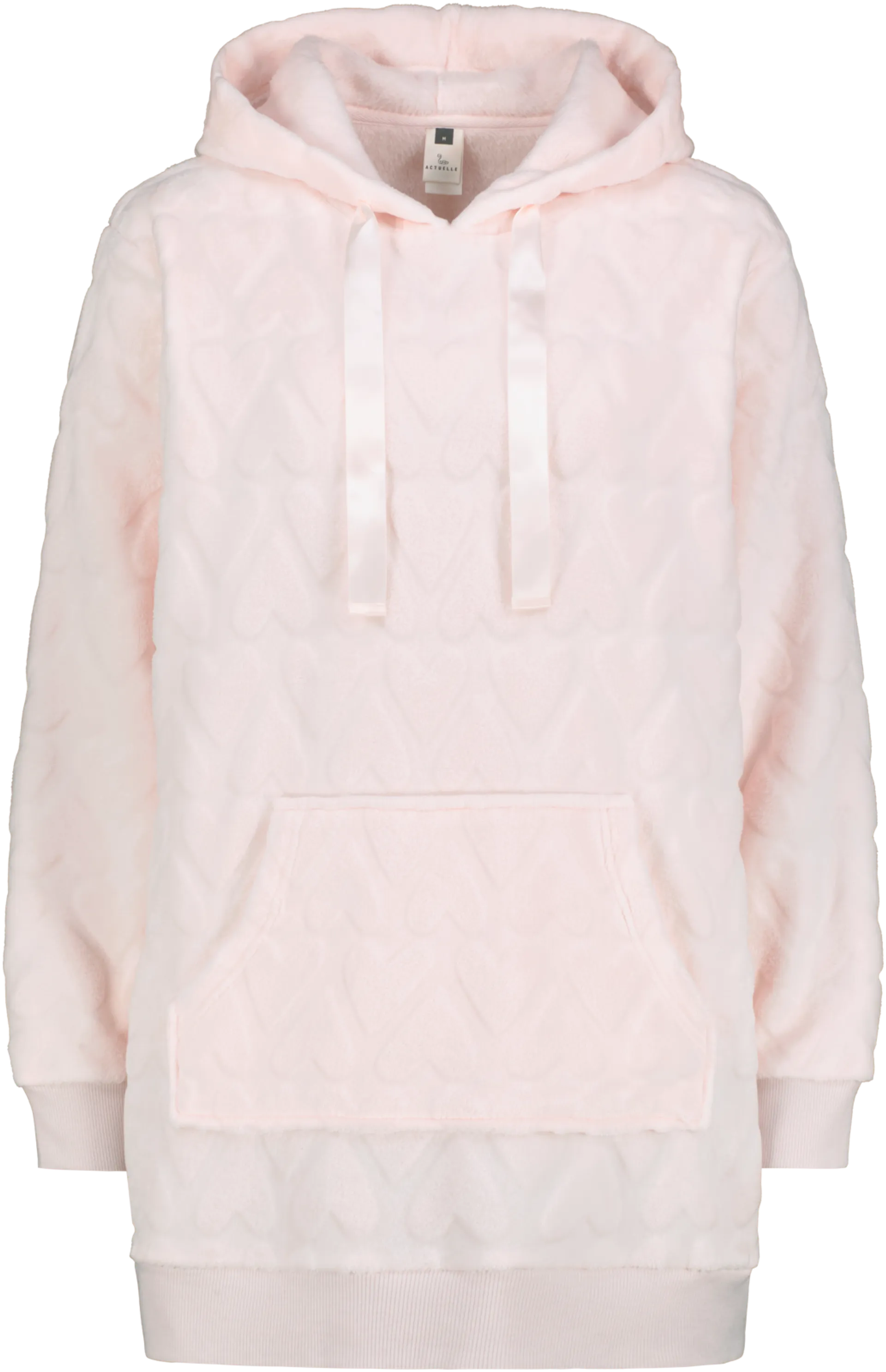 Actuelle naisten fleecetunika 212A372440 - Pink marshmallow