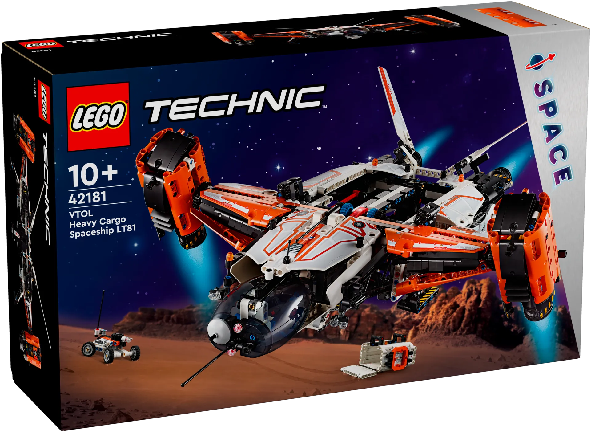 LEGO® Technic 42181 VTOL Raskaan kuorman avaruusalus LT81 - 2