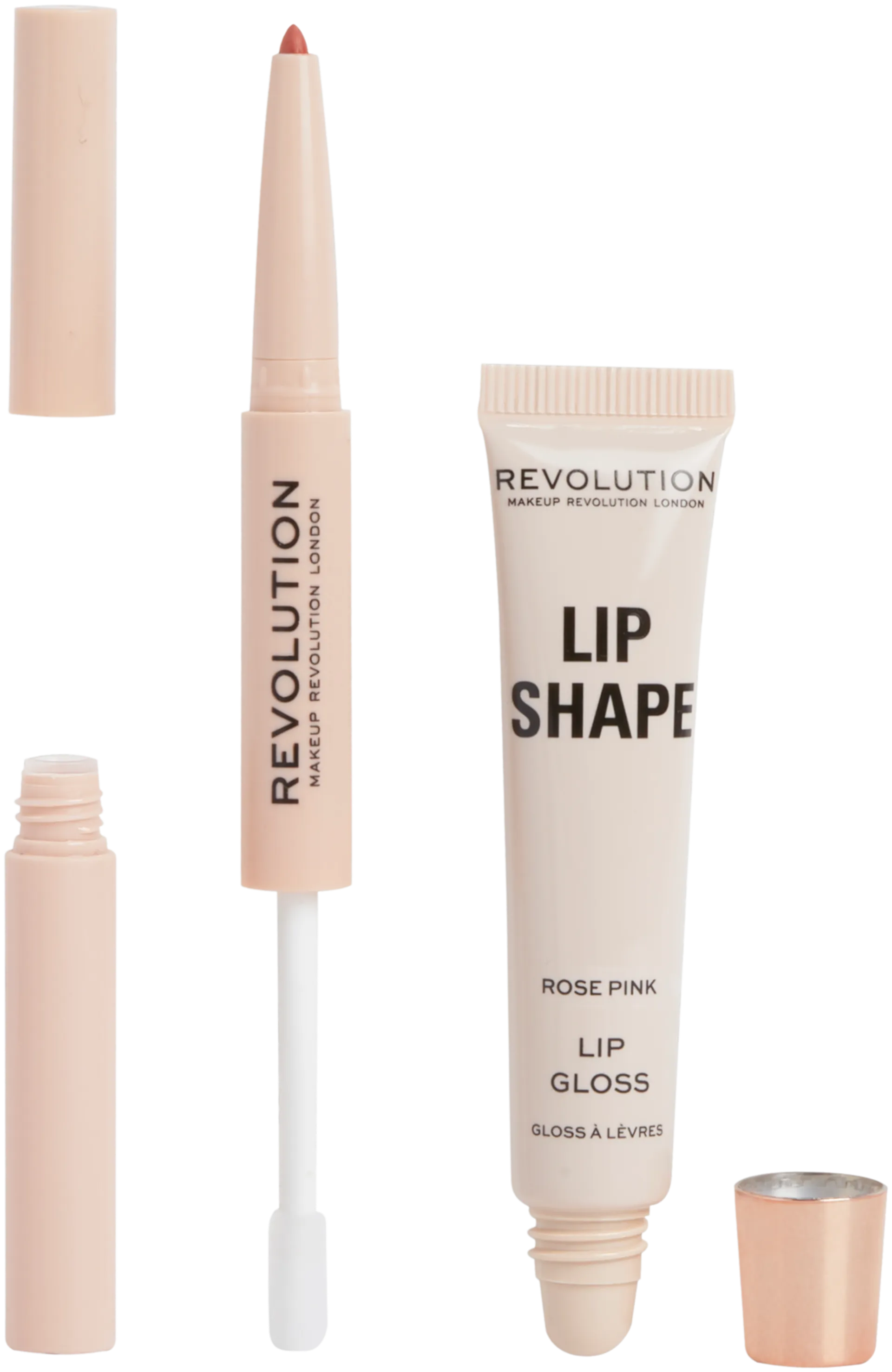 Revolution huultenmuotoilusetti Lip Lift Kit Rose Pink - 1
