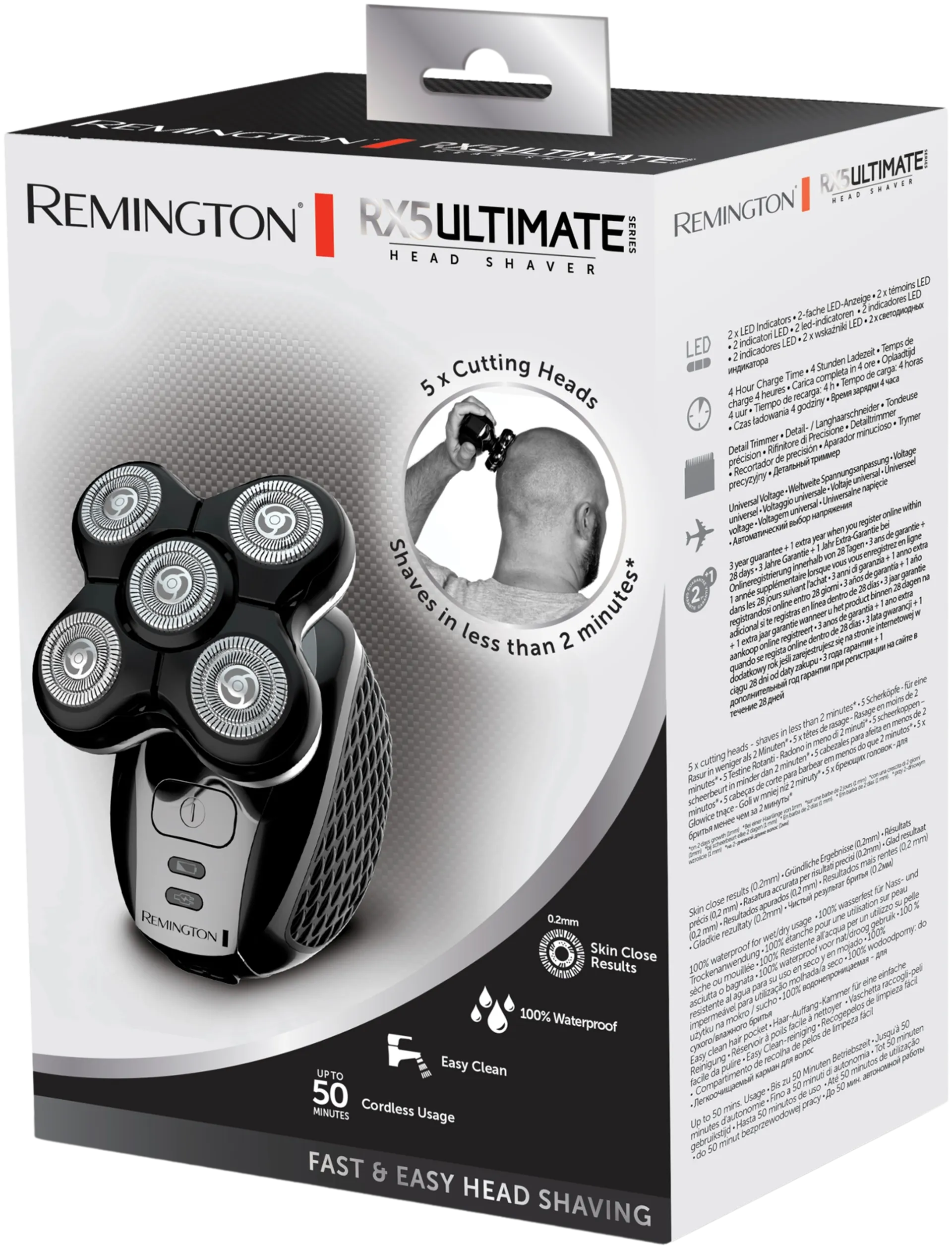 Remington hiustenleikkuri Ultimate Series RX5 XR1500 - 3