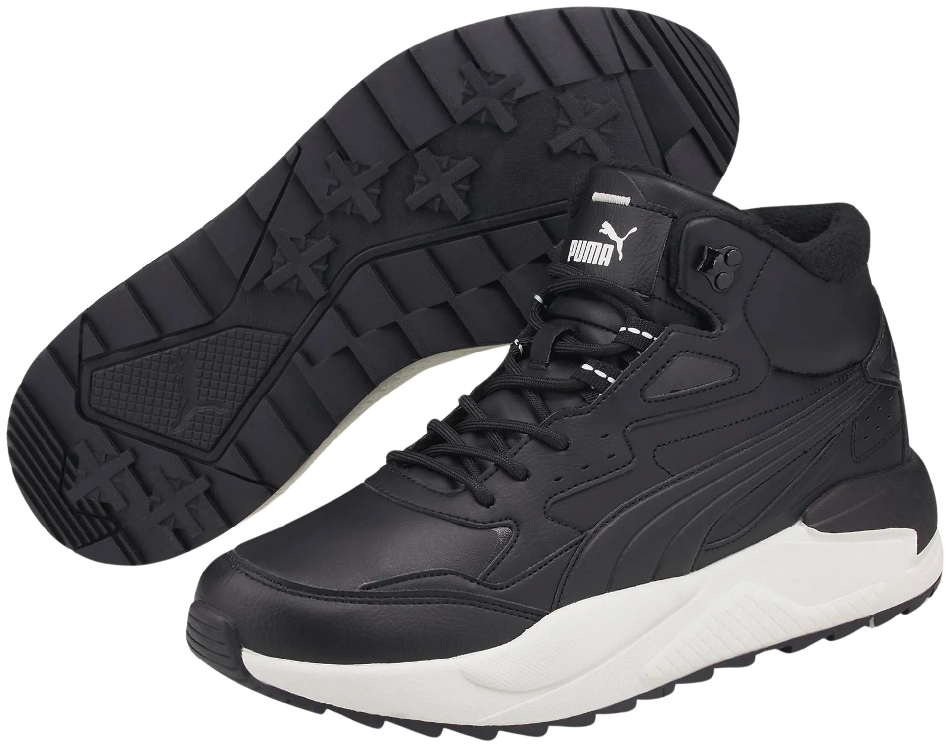 Puma  naisten vapaa-ajan varsilenkkarit X-Ray Speed - Puma Black-Black-Vaporous Gray - 1