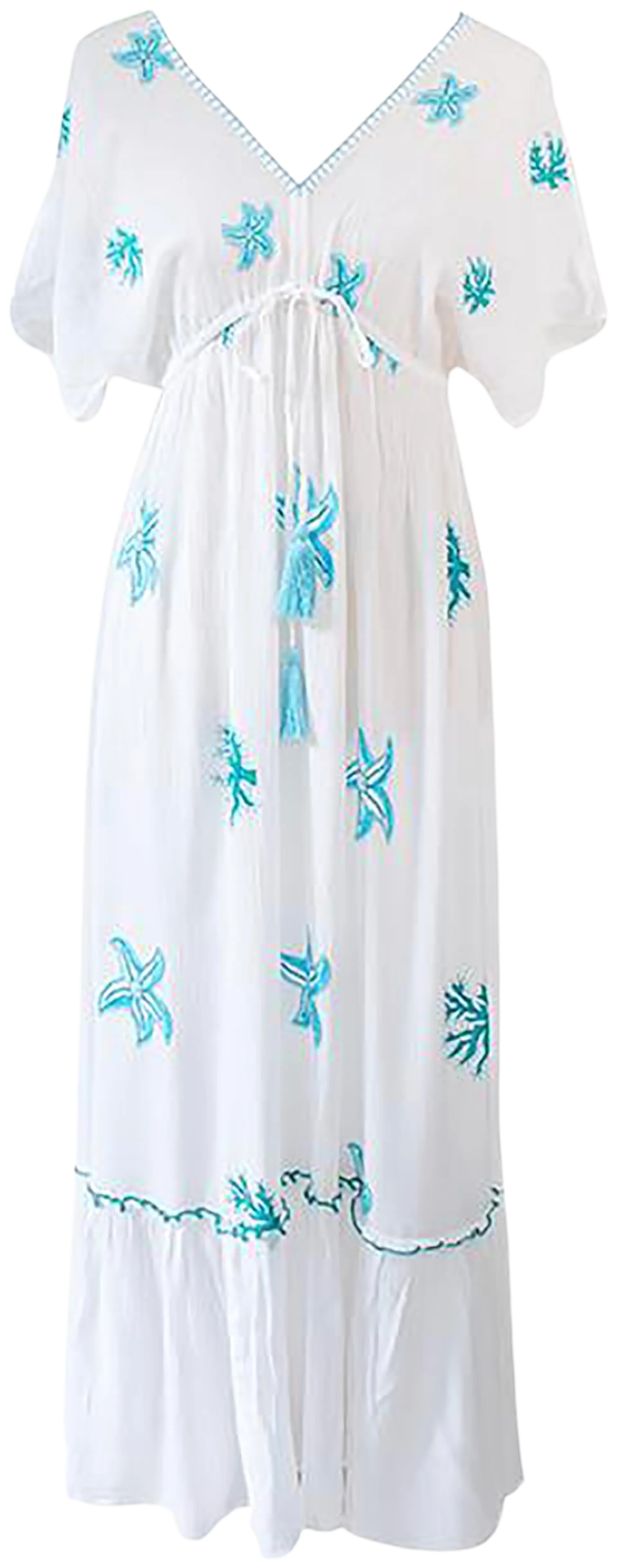 AmandaB naisten mekko ISABELLA valkoinen