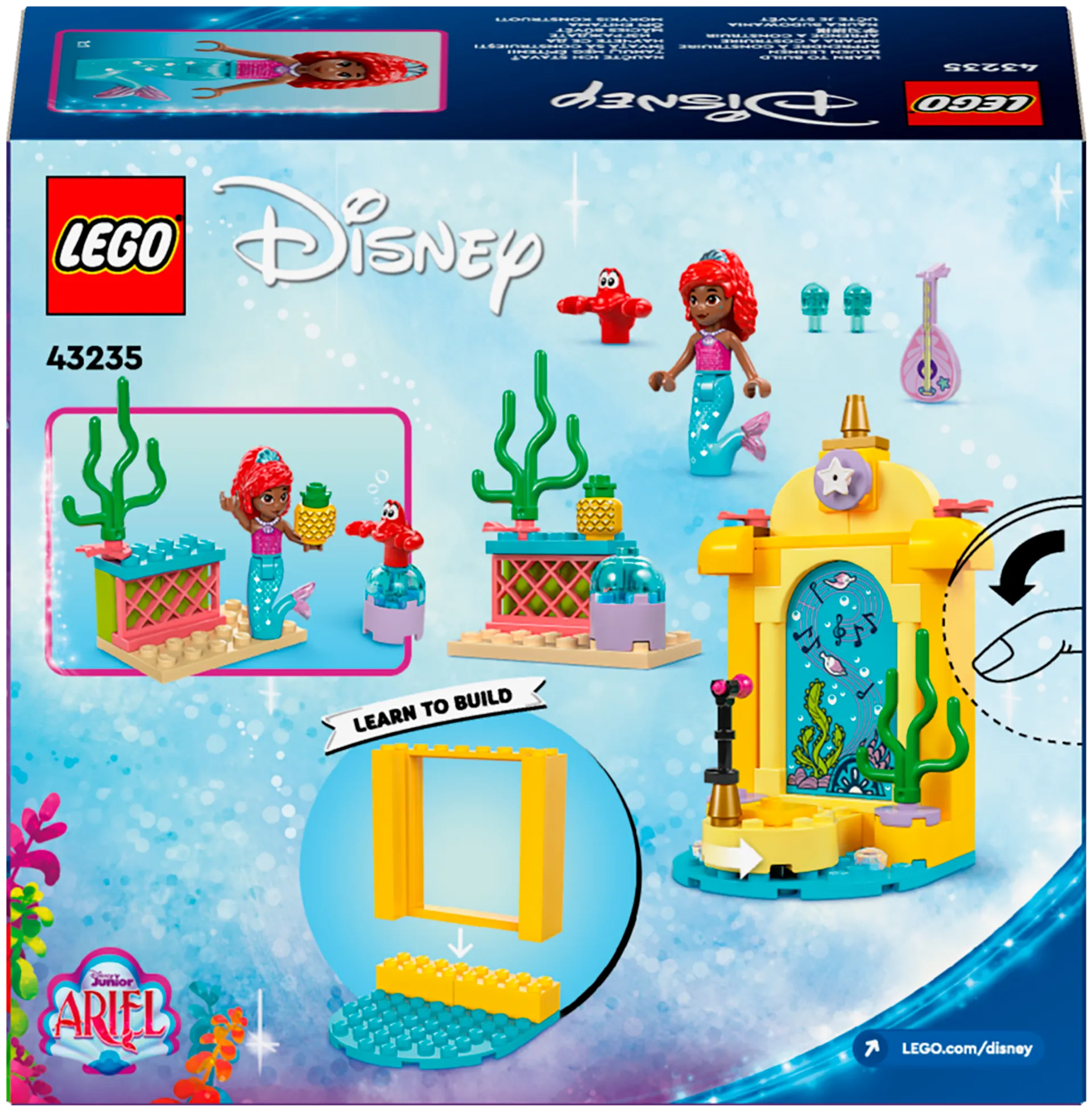 LEGO Disney Princess 43235 Arielin esiintymislava - 3