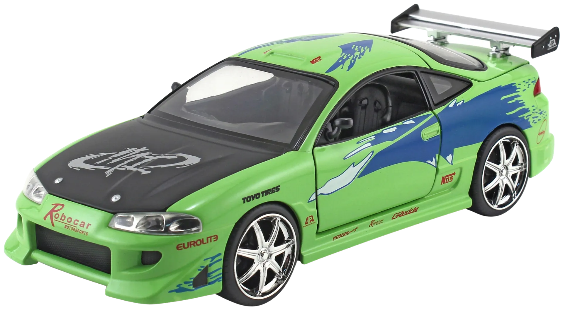 Jada Fast & Furious 1995 Mitsubishi Eclipse, 20 cm, 1:24, die cast - 2