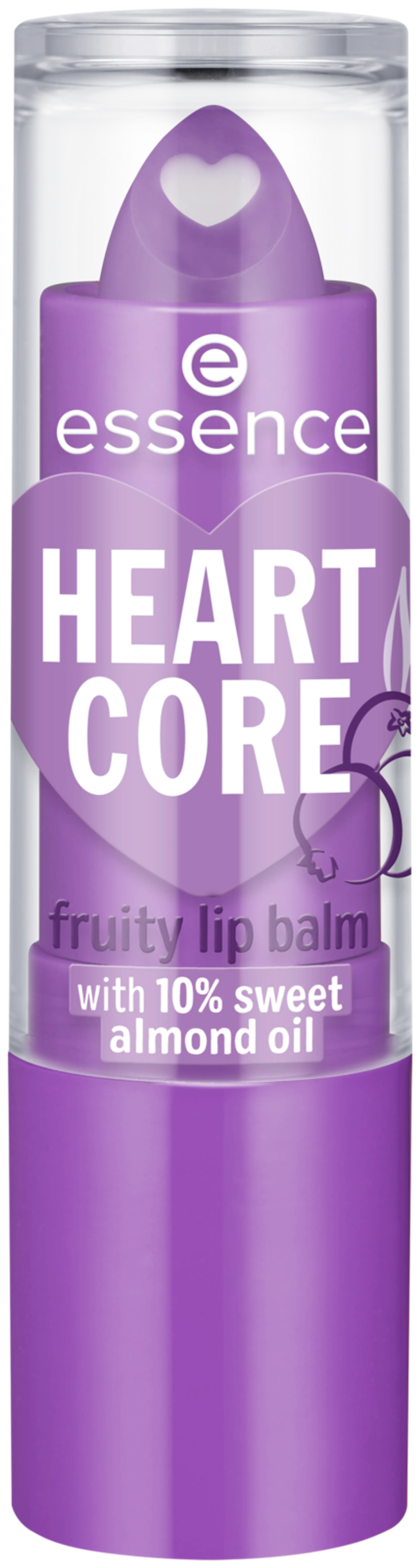 essence HEART CORE fruity lip balm 06 Amazing Acai 3 g - 1