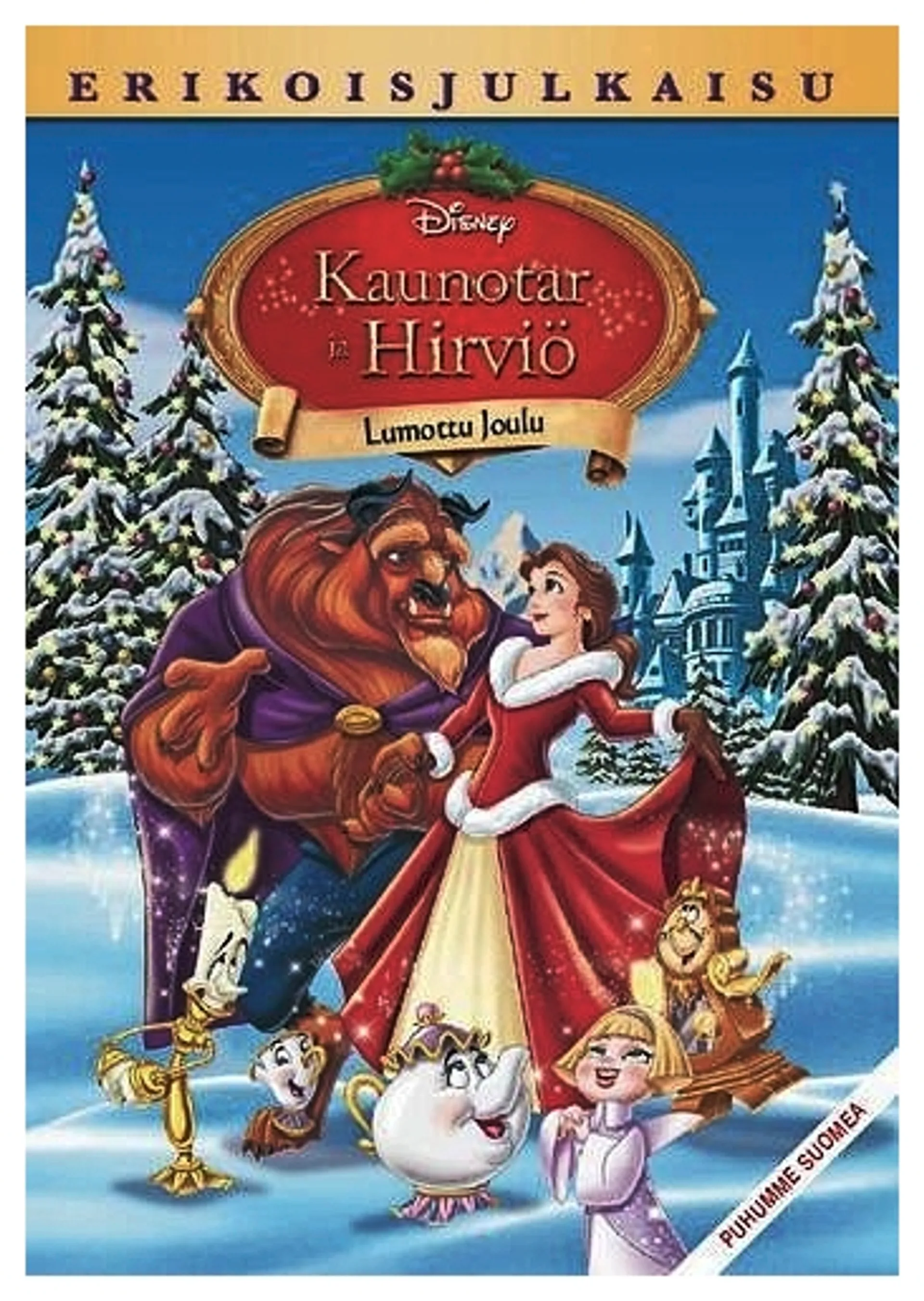 Kaunotar ja Hirviö - Lumottu joulu DVD