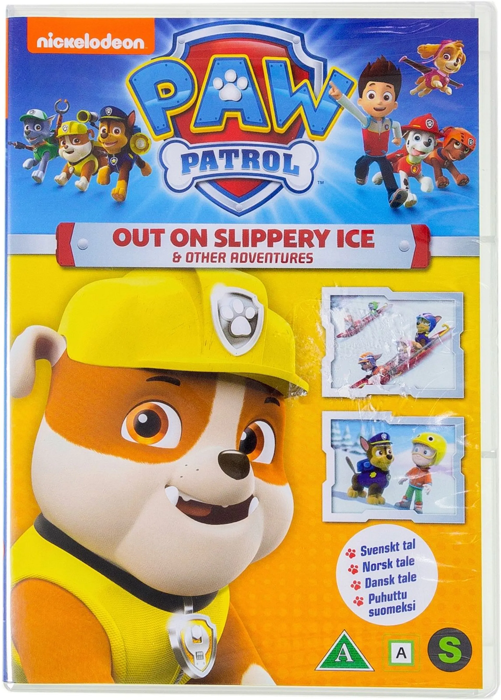 Paw Patrol kausi 1 osa 2 - Liukkaalla jäällä DVD