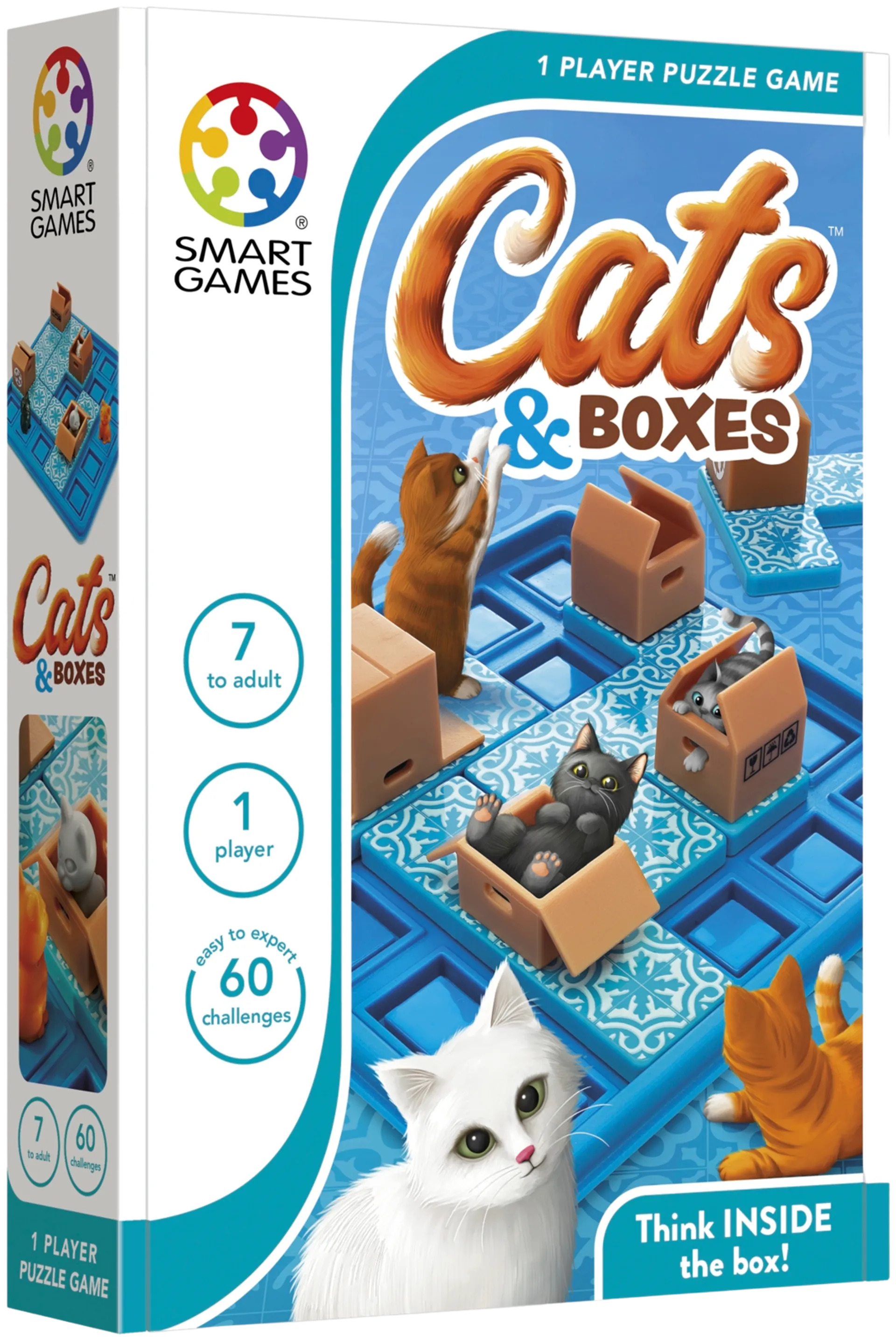 SmartGames logiikkapeli Cats and Boxes - 1