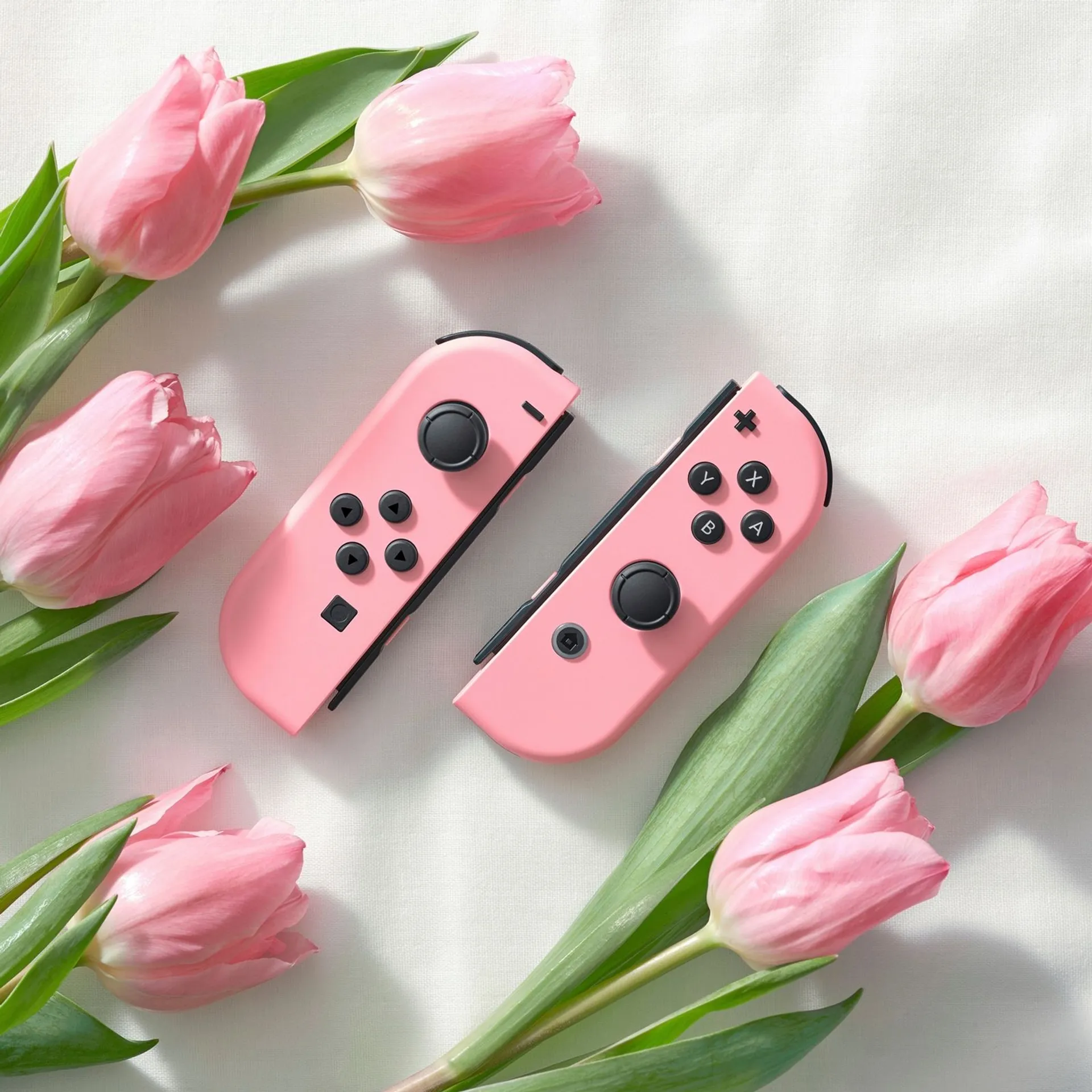 Nintendo Switch Joy-Con-ohjainpari Pastel Pink - 5