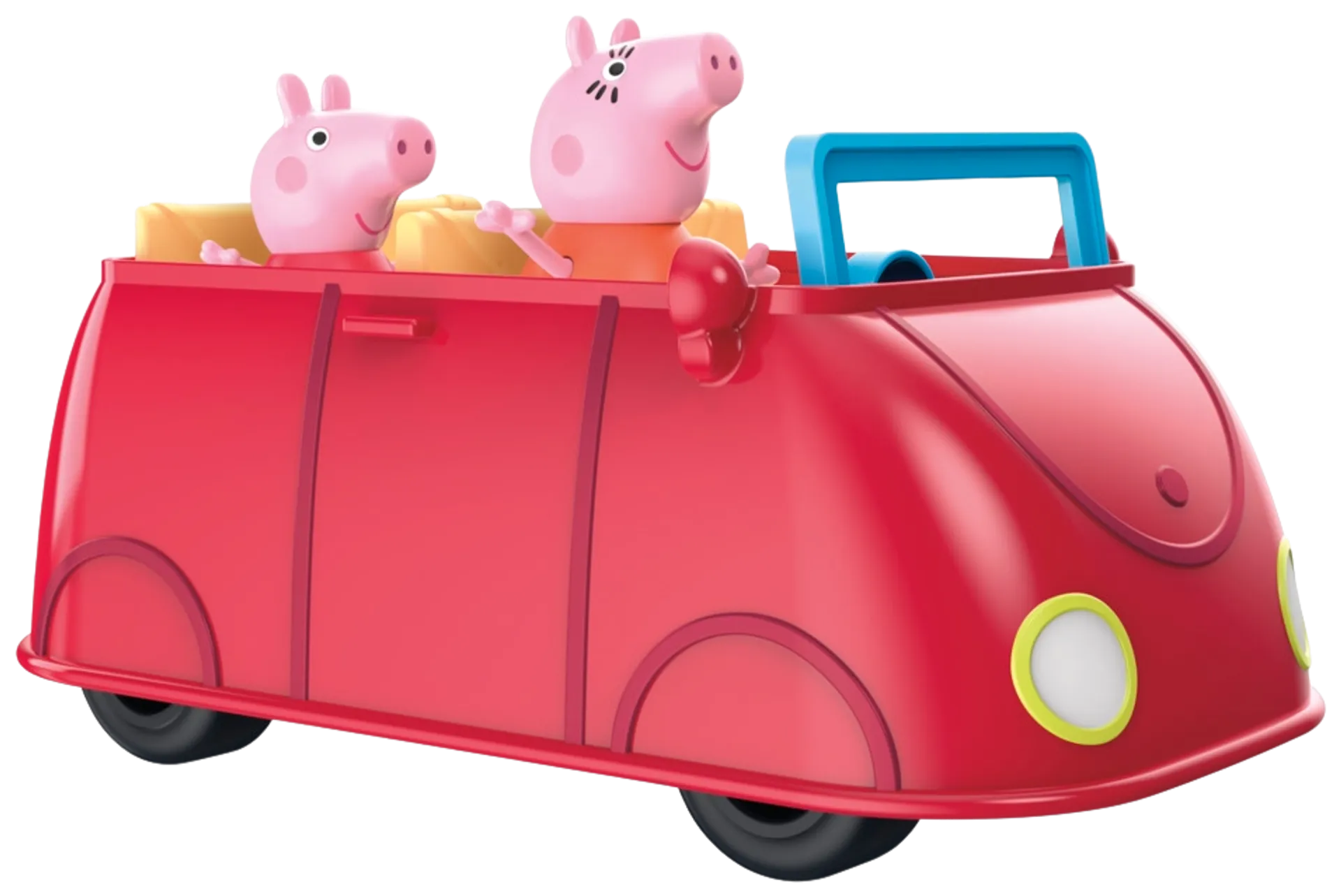 Peppa Pig Leikkisetti Punainen perheauto - 2