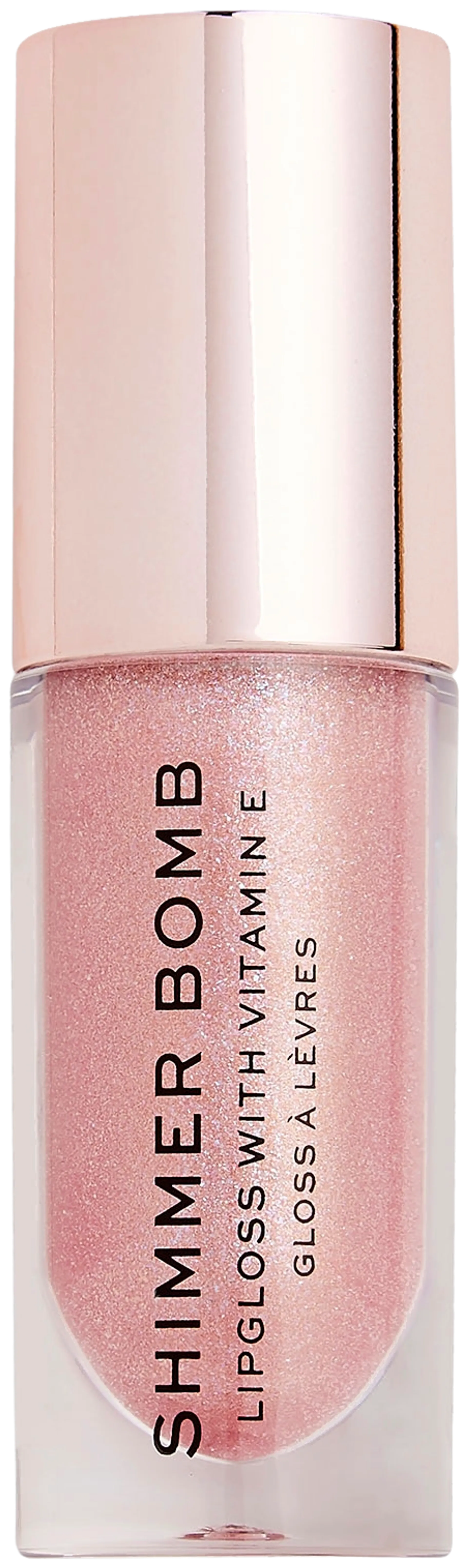 Makeup Revolution Shimmer Bomb Glimmer huulikiilto 4,5ml - 1
