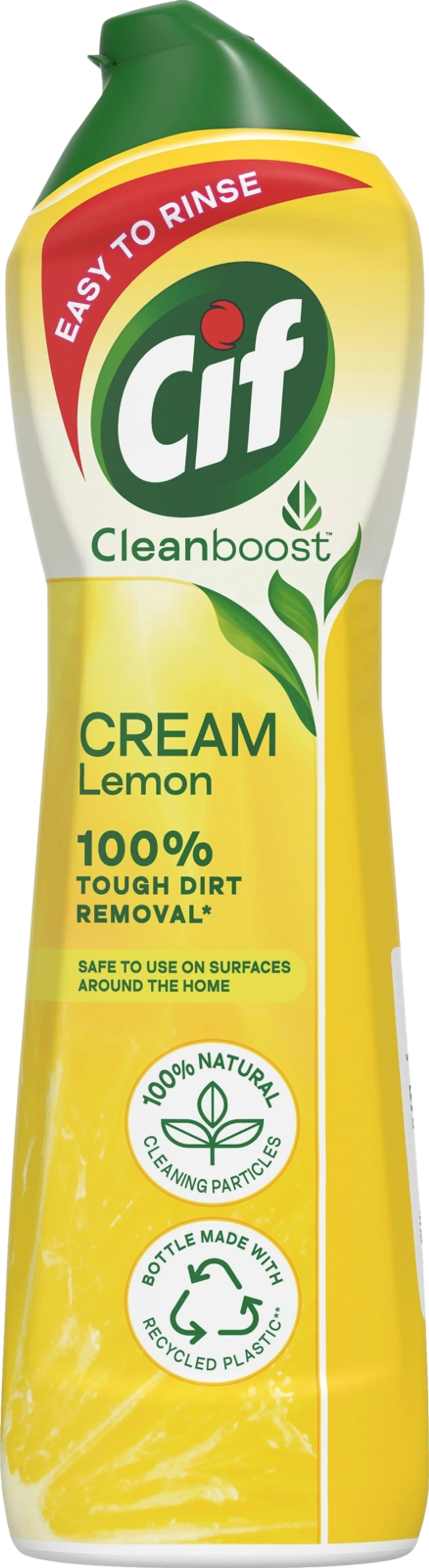 Cif Cream Lemon Puhdistusaine Tehokas puhdistus 500 ml