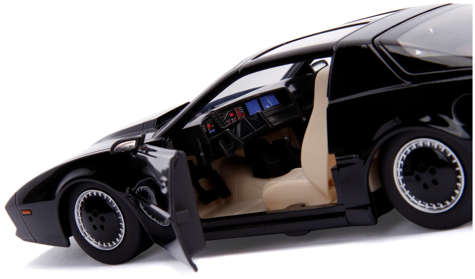 Jada Ritari Ässä / Knight Rider K.I.T.T. 21cm, 1:24, valotoiminto "etuskannerissa" - 3