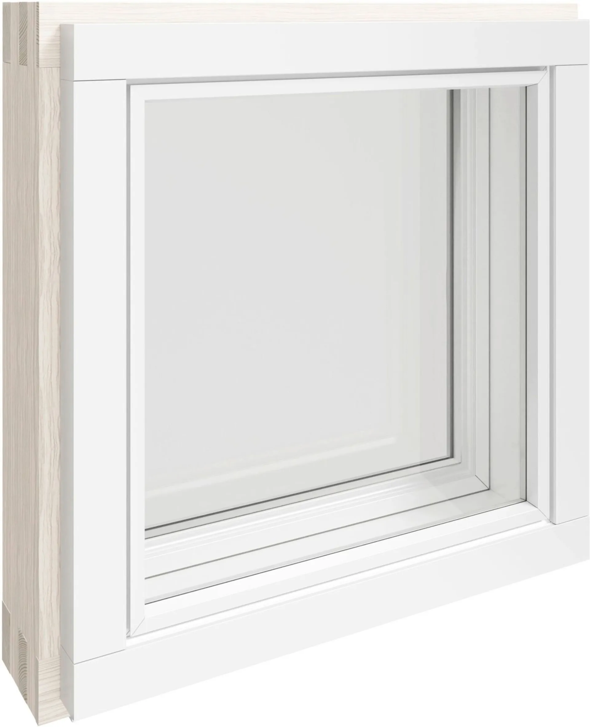 Kaski Ikkuna MSEA 6x6 valkoinen