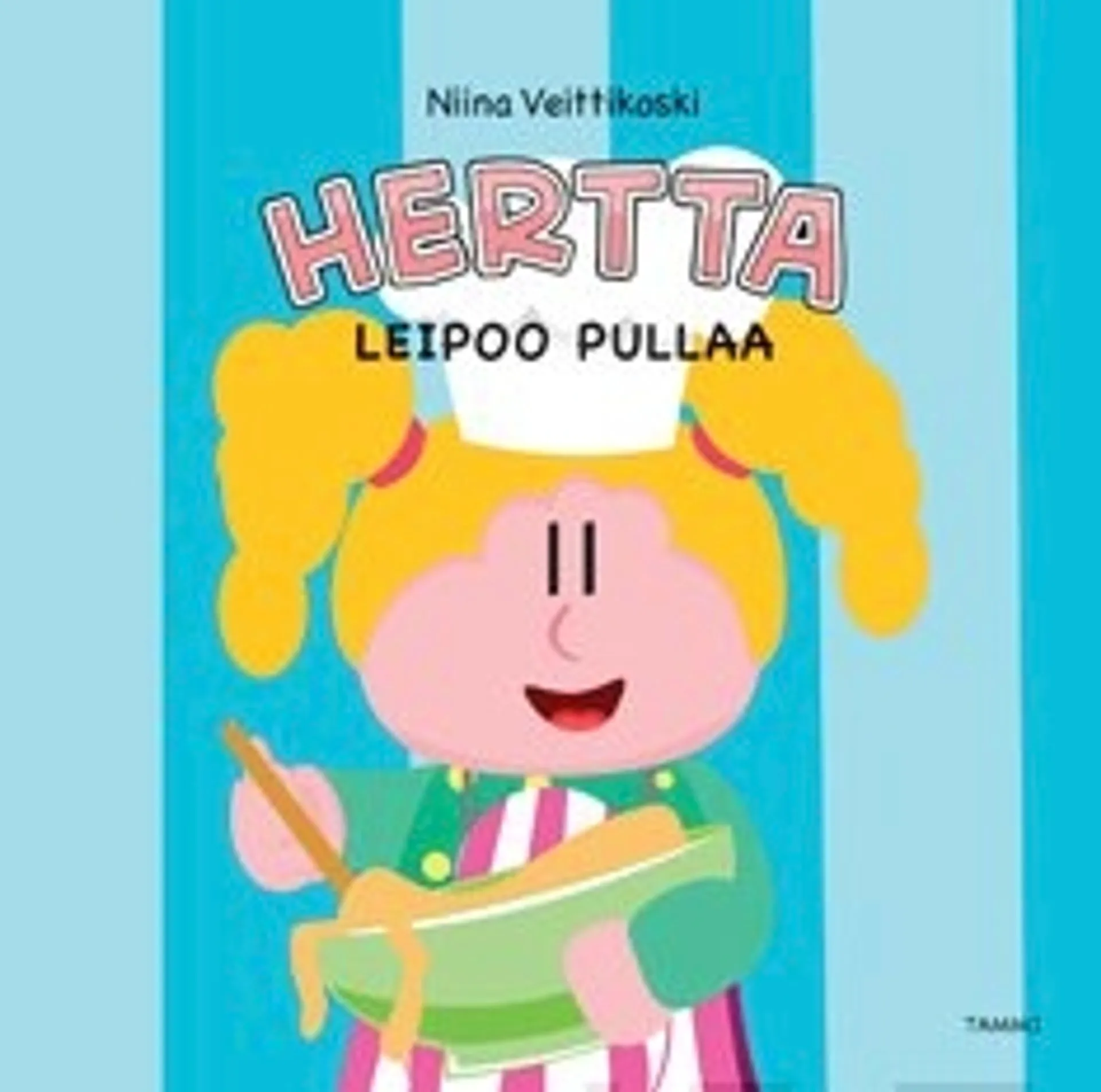 Hertta leipoo pullaa