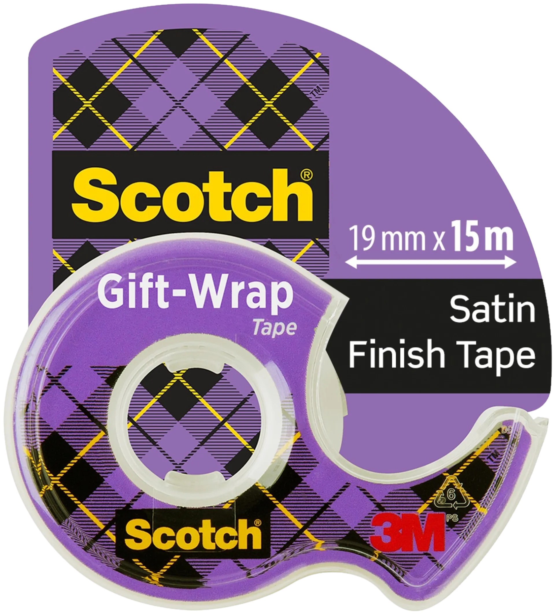 Scotch GiftWrap -satiiniteippi, 19mmx15m