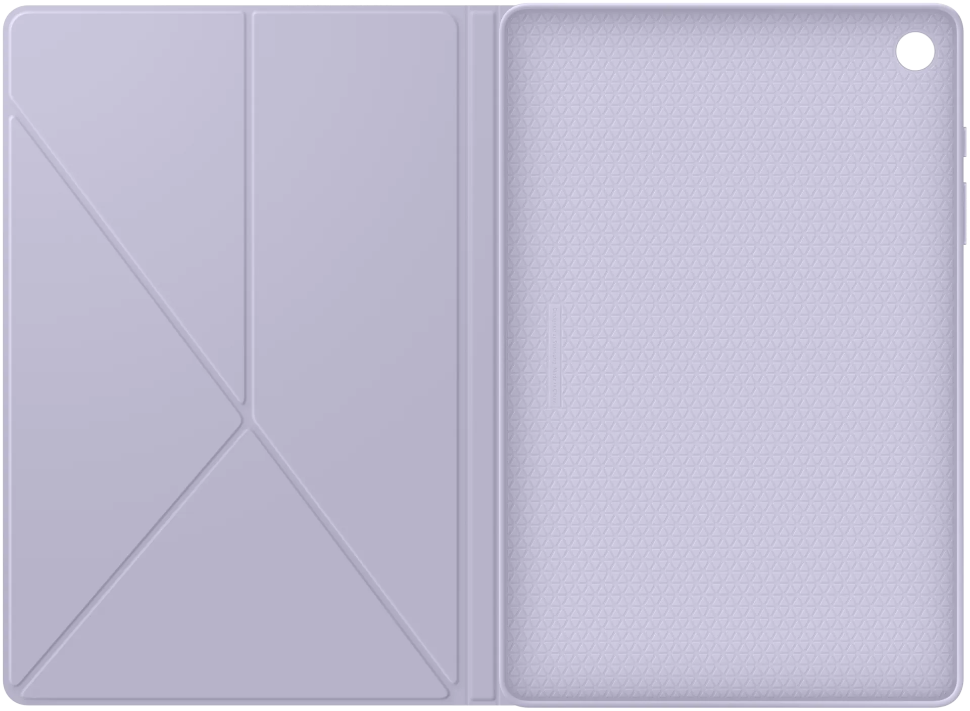 Samsung tab a9+ book cover valkoinen - 2