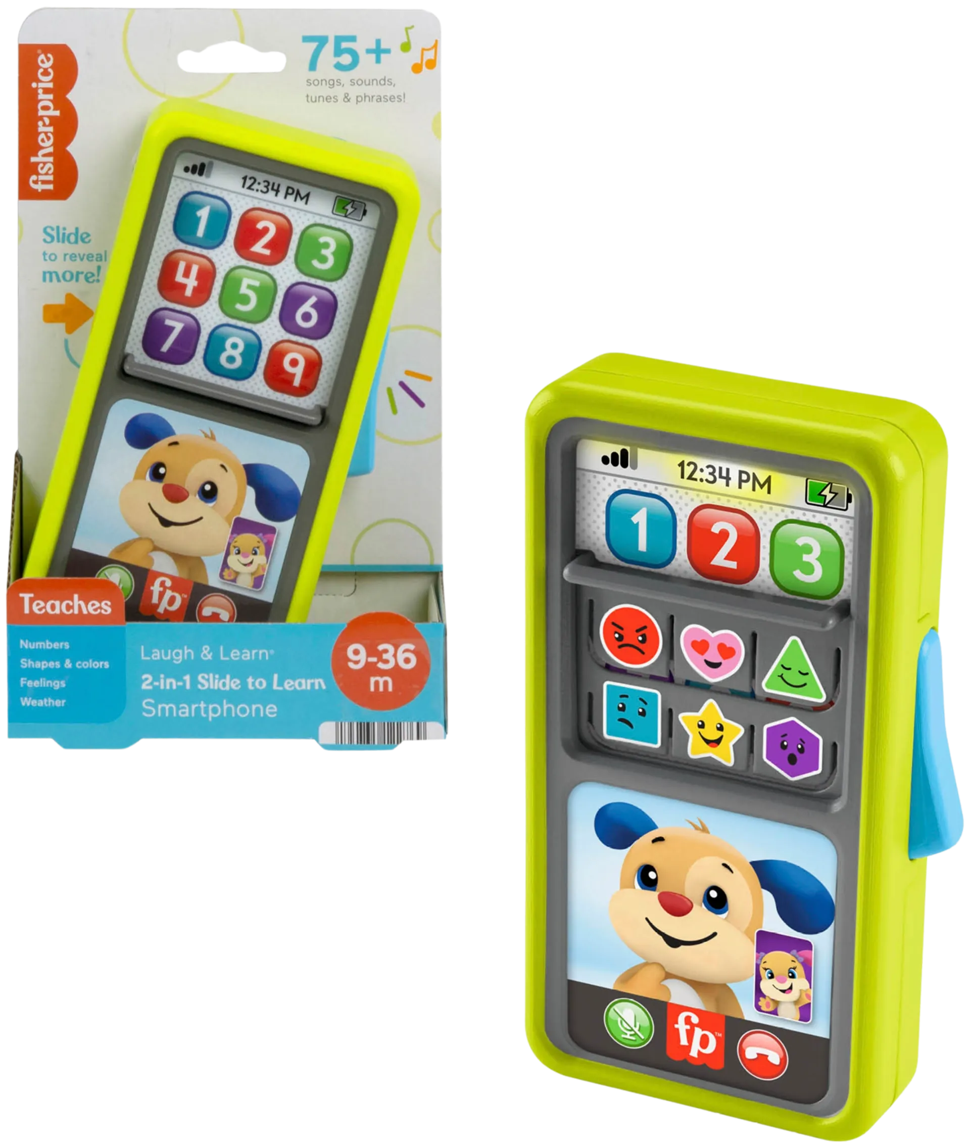 Fisher-Price® Laugh & Learn® 2-In-1 Slide To Learn Smartphone - 1