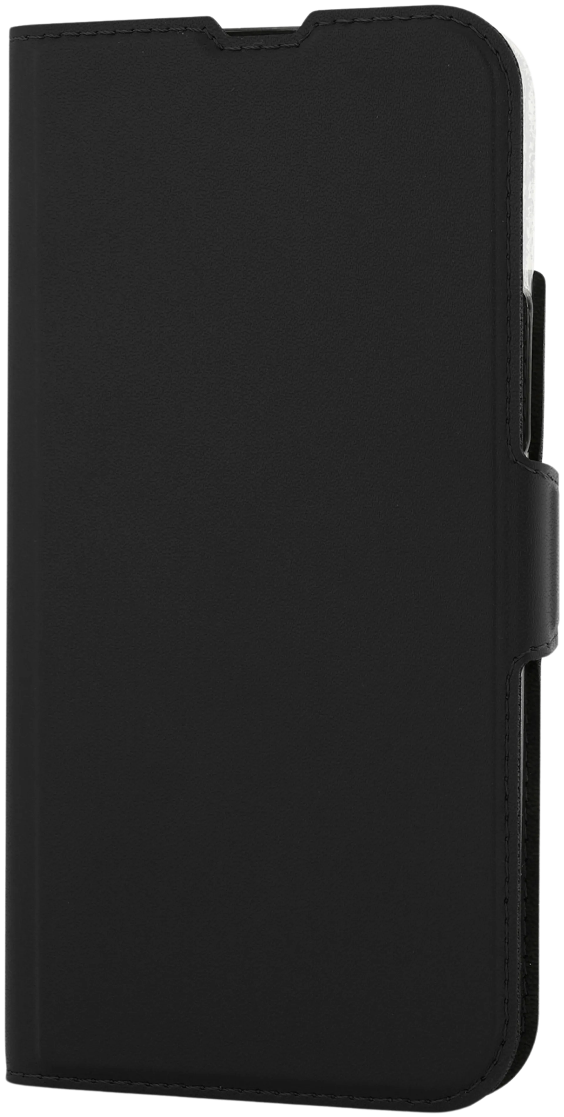Wave MagSafe -yhteensopiva Book Case, Apple iPhone 15 Plus, Musta - 1
