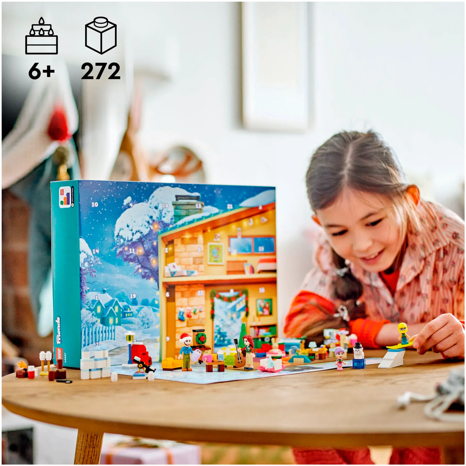 LEGO® Friends Joulukalenteri 2024 lelu joulunaikaan 42637 - 8