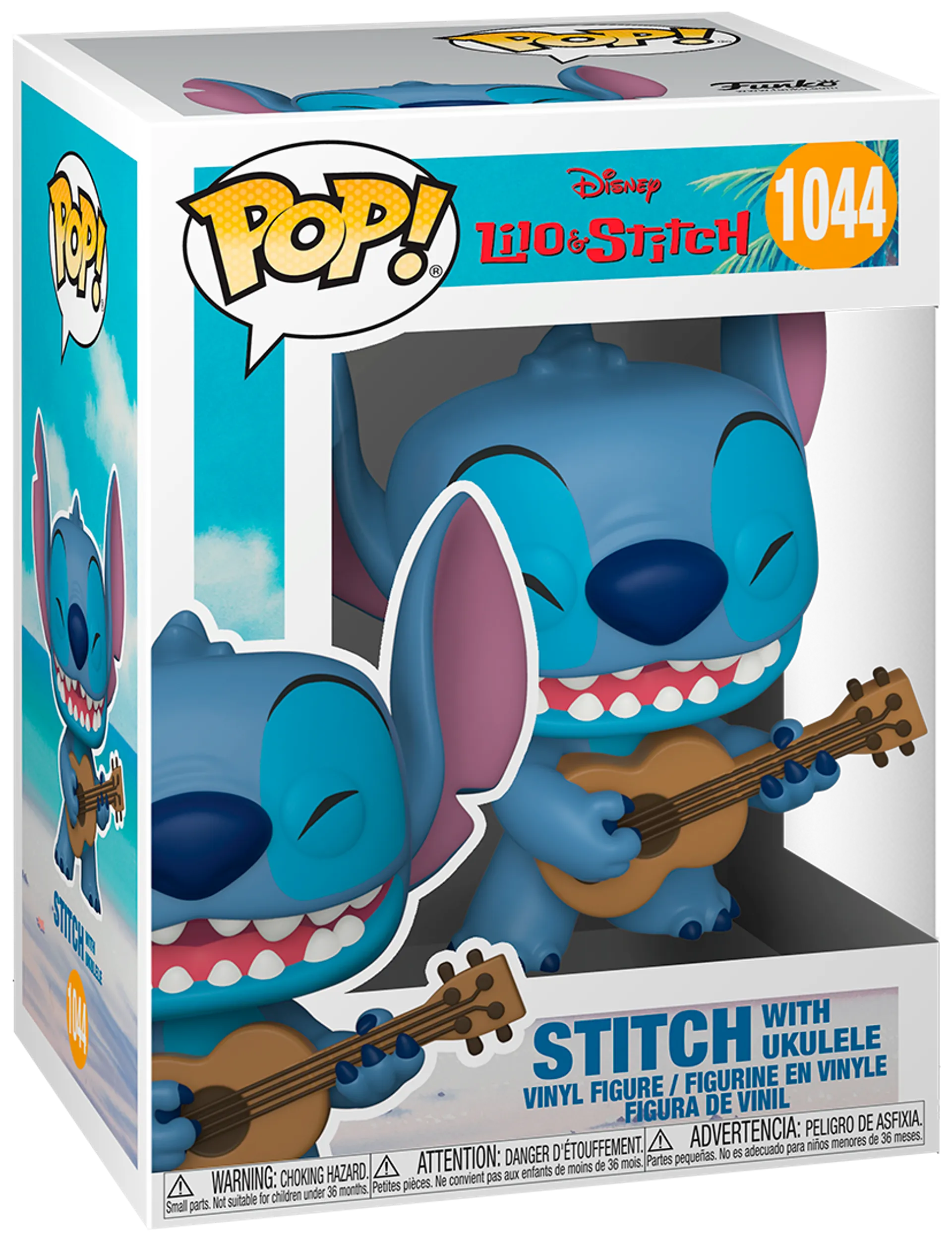 FUNKO POP! Vinyylihahmo: Lilo & Stitch - Stitch ja ukulele - 1