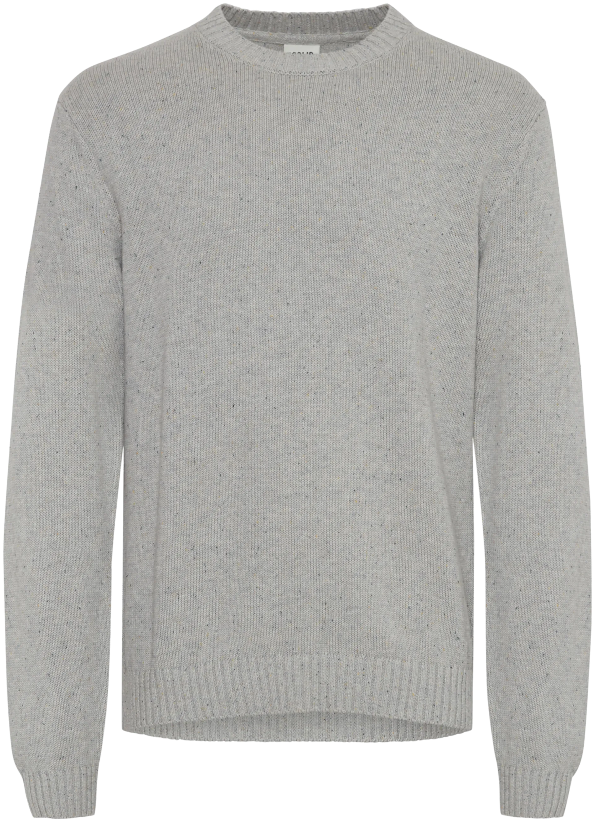 Solid miesten neule SDIkal - Light Grey melange - 1