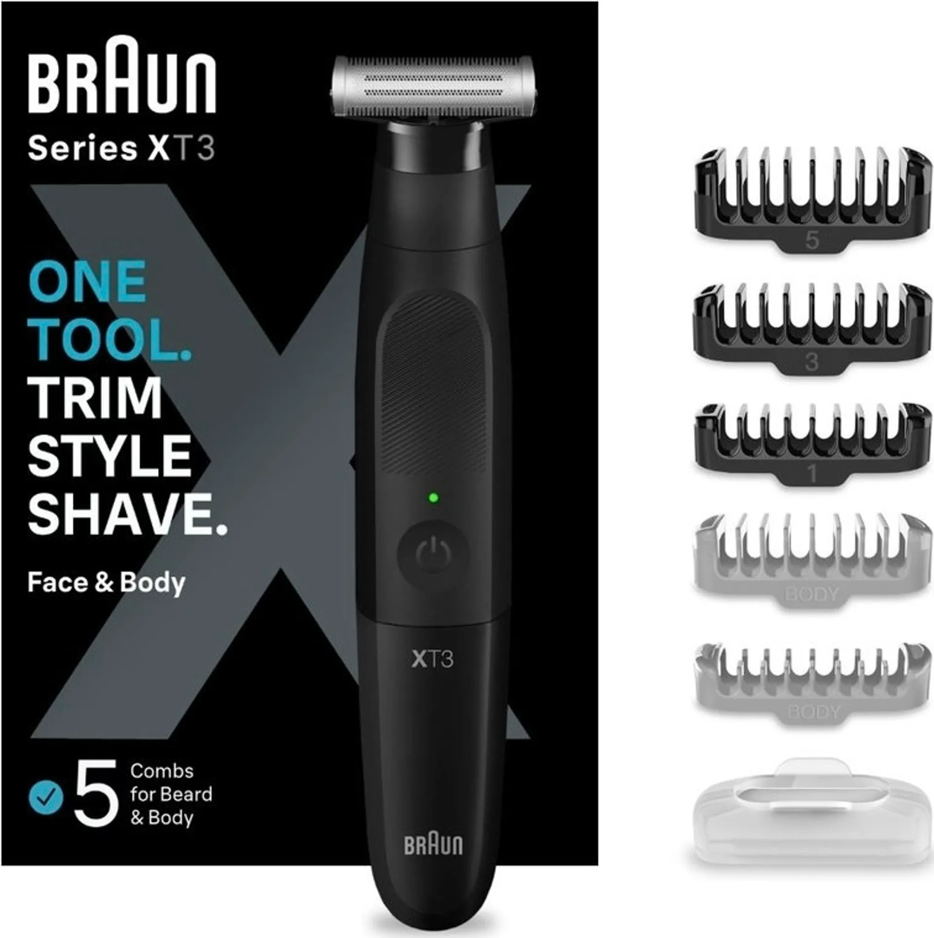 Braun XT3200 hybriditrimmeri - 1