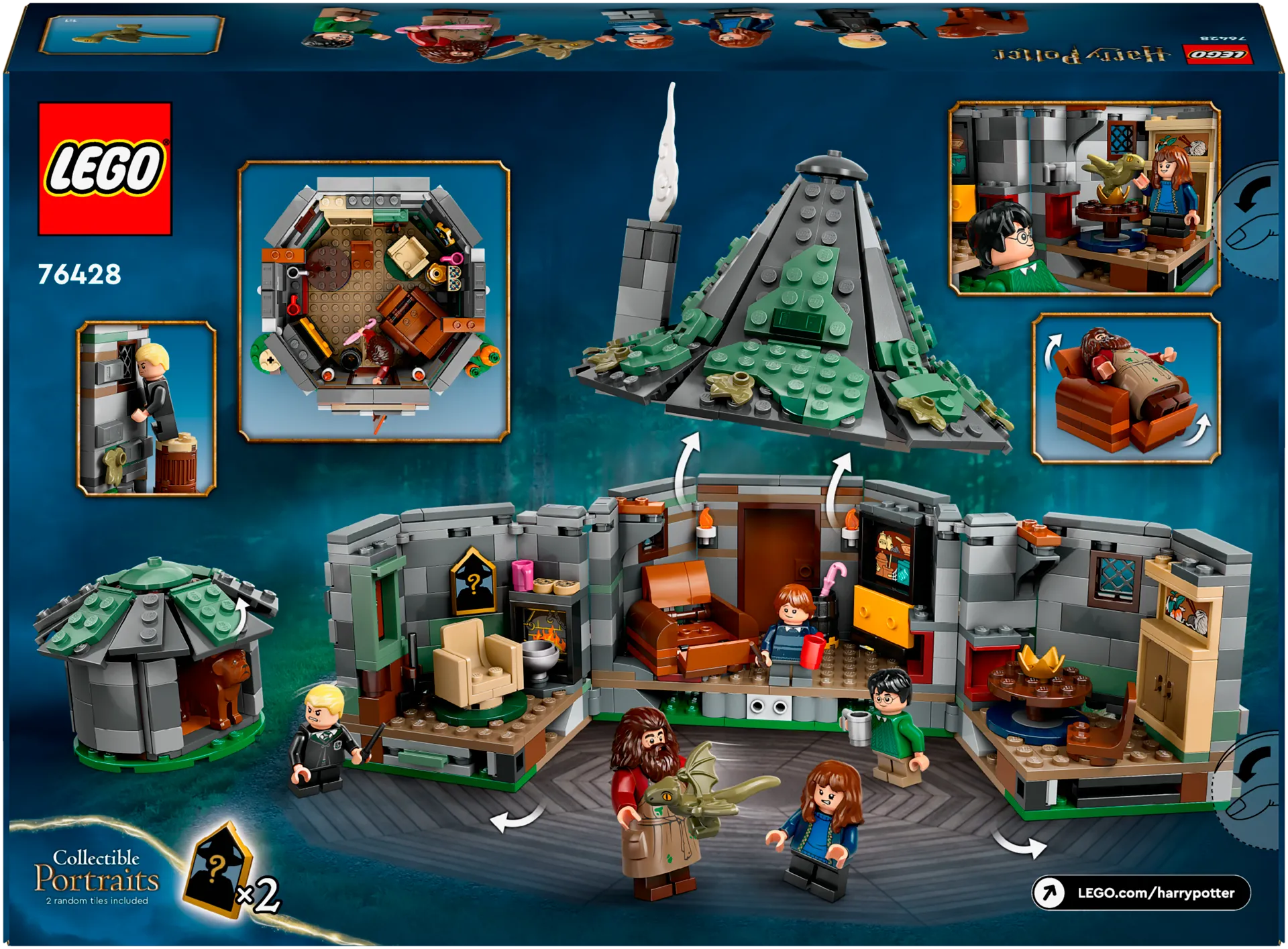 LEGO® Harry Potter TM 76428 Hagridin mökki: Odottamaton vierailu - 3