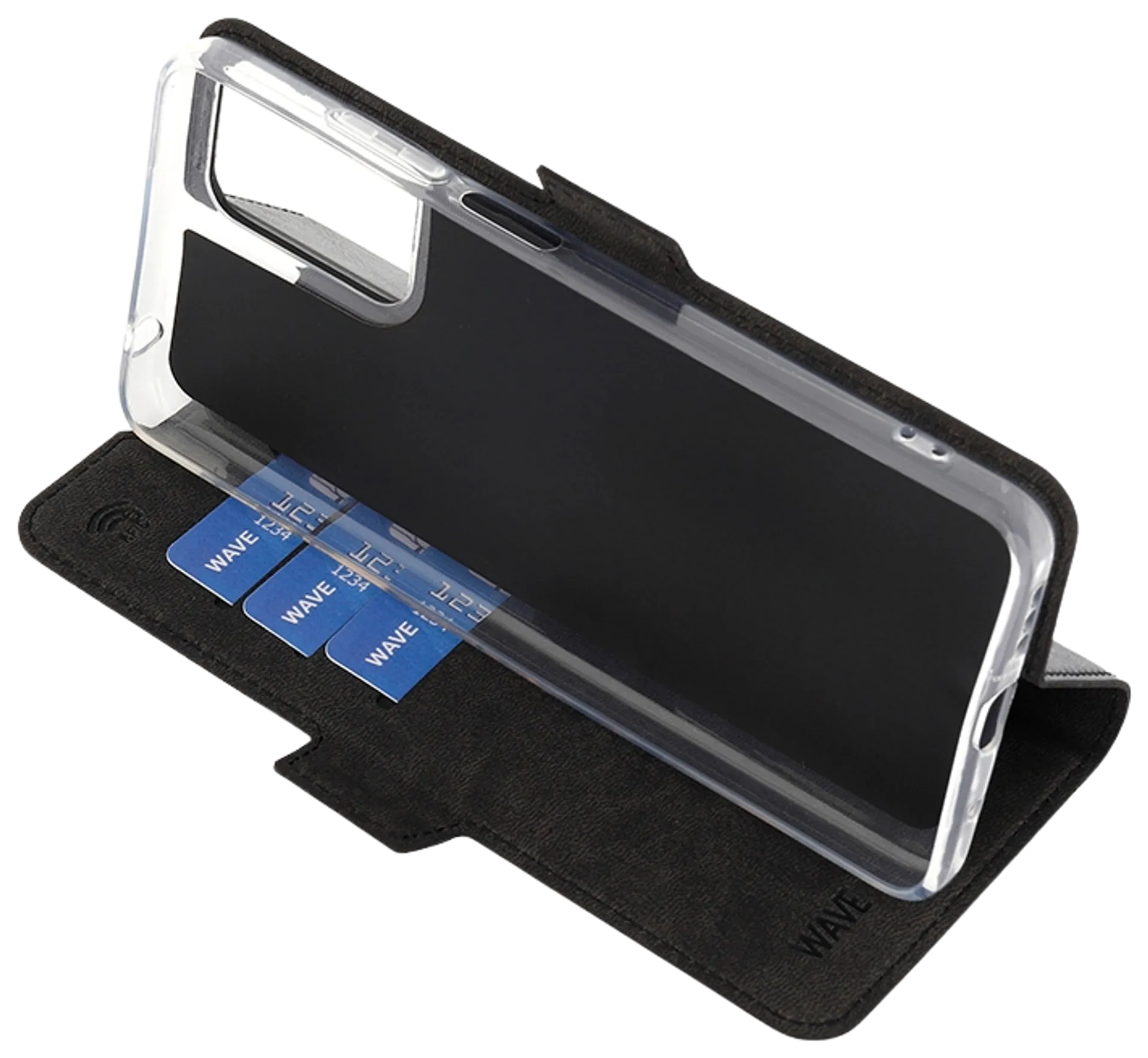 Wave Book Case, Motorola Moto G24 Power, Musta - 5