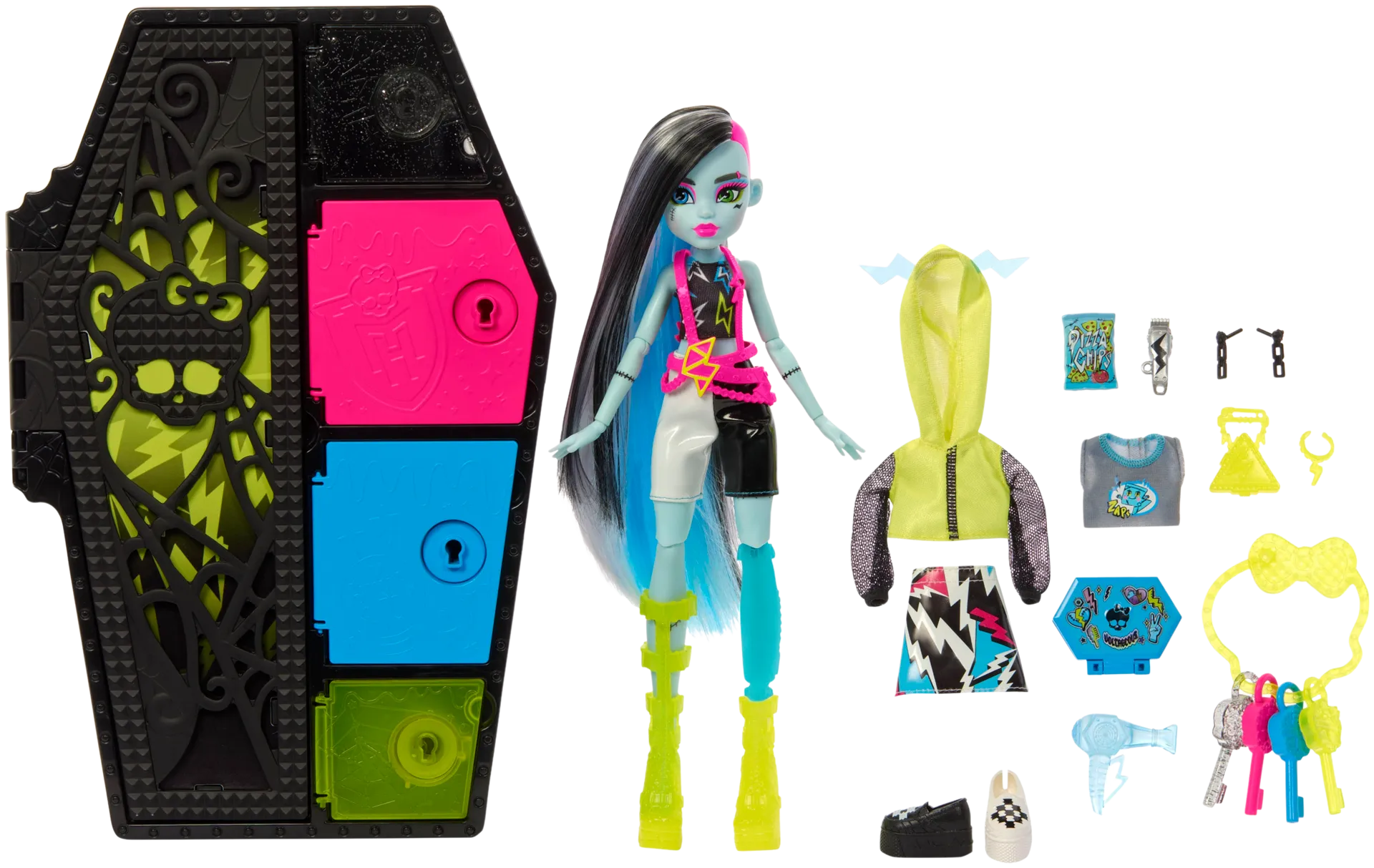 Monster High Skulltimate Secrets Frankie -muotinukke - 2